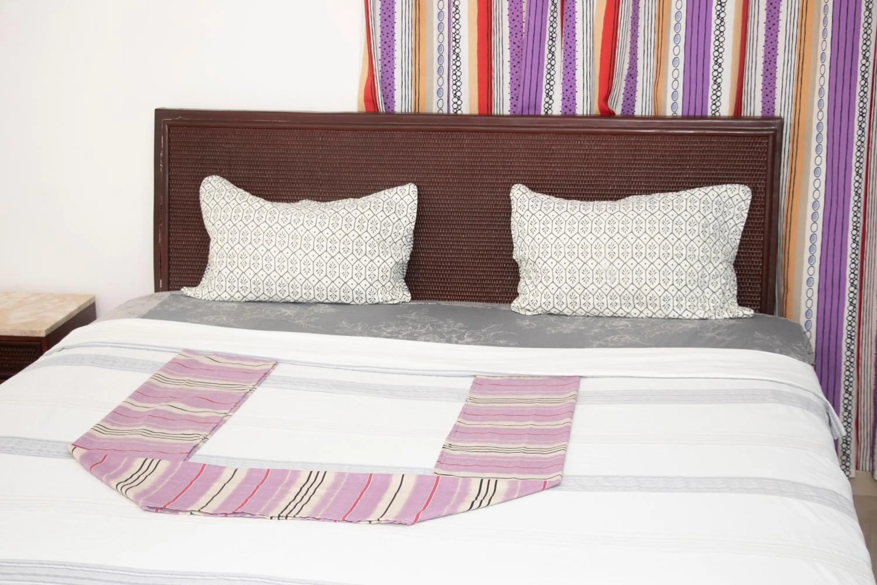 Bed in Alafia Hotel Ketou