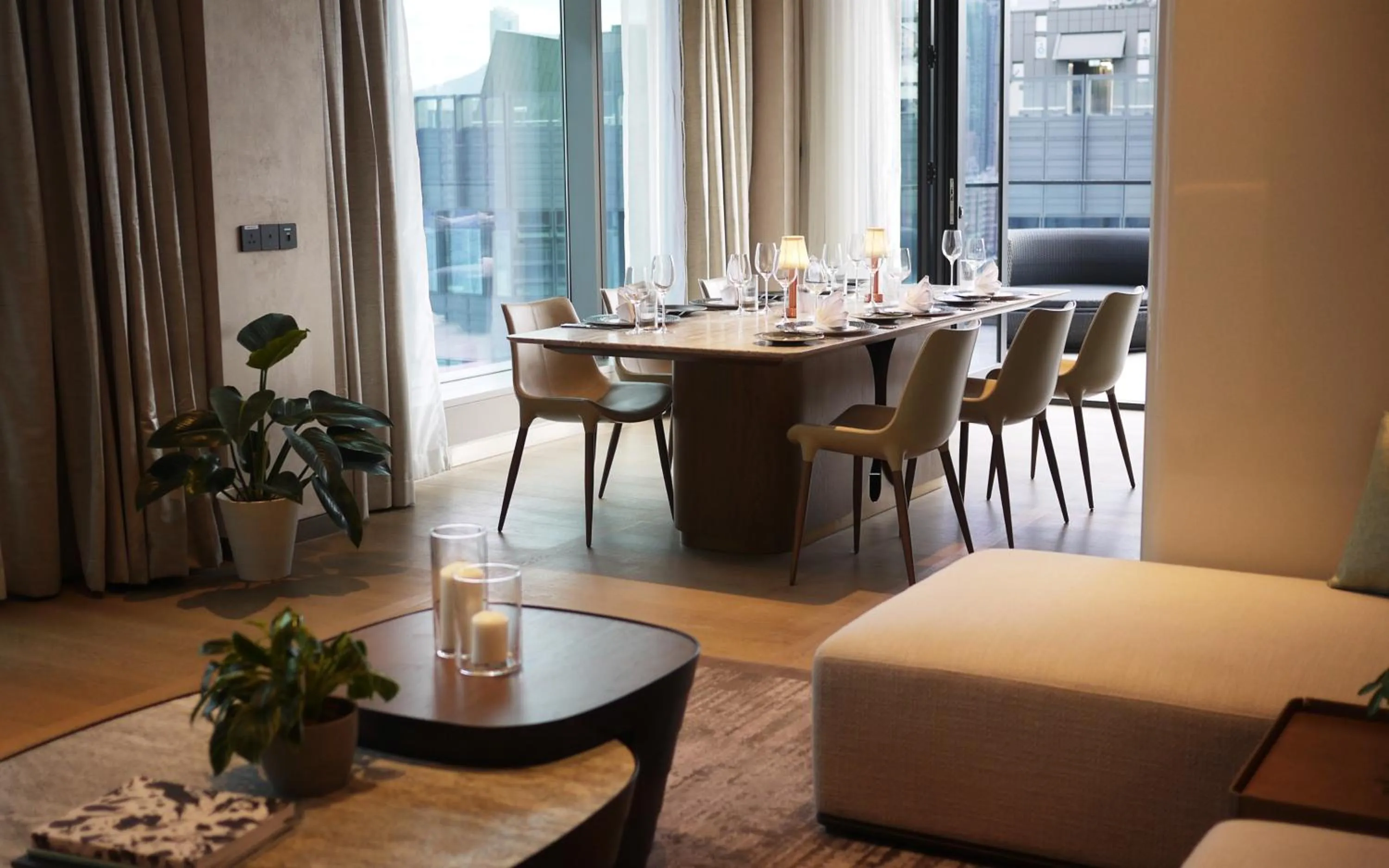 Patio in Dorsett Kai Tak