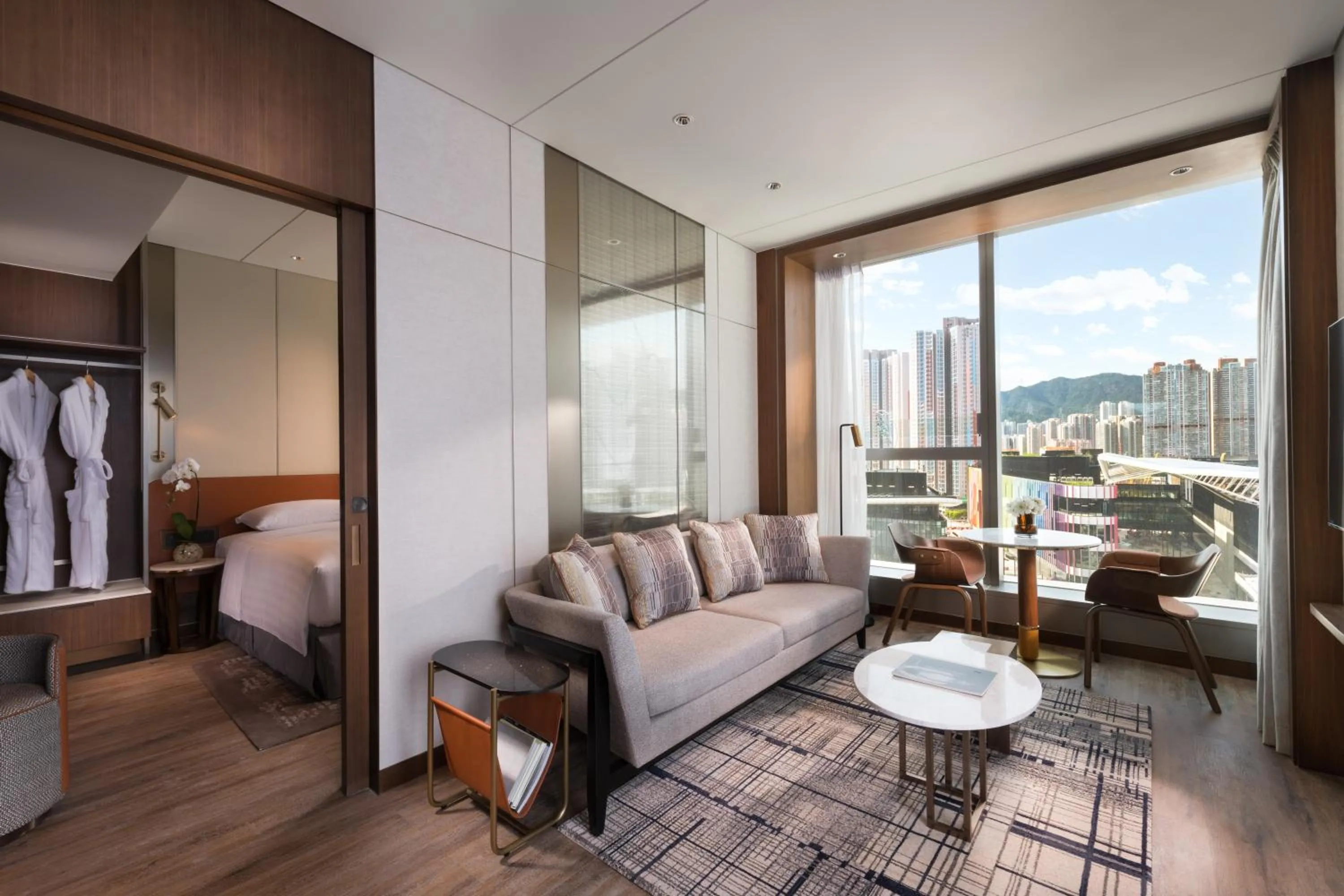 Bed in Dorsett Kai Tak