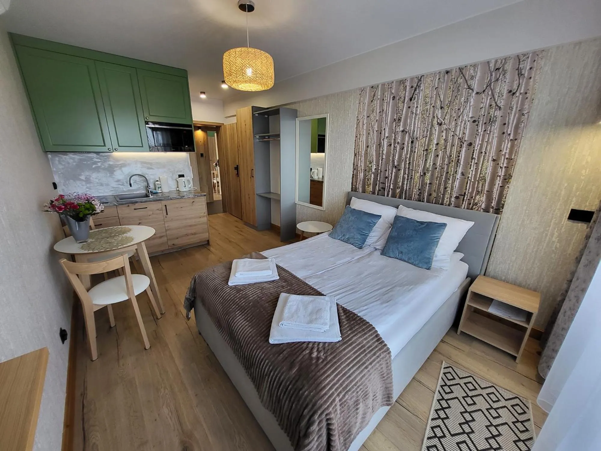 Bed in Zatoka Wypoczynku Apartamenty