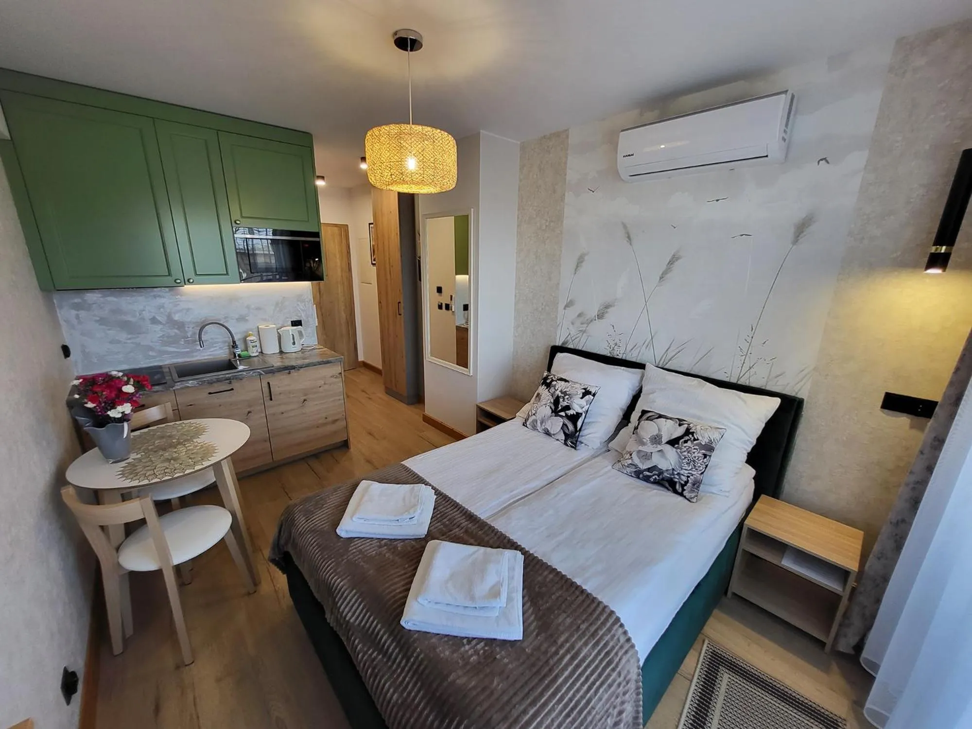 Bed in Zatoka Wypoczynku Apartamenty