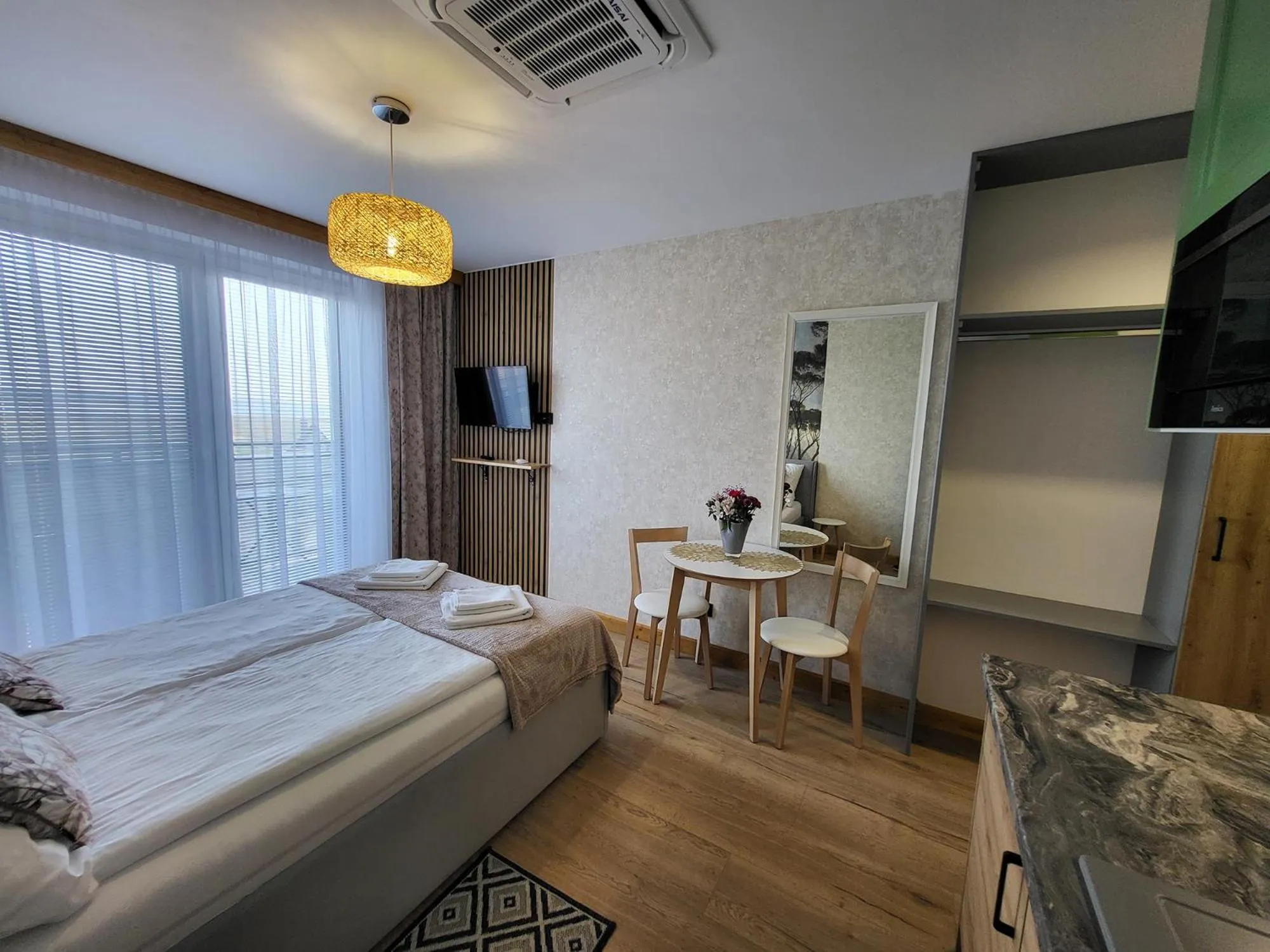 Bed in Zatoka Wypoczynku Apartamenty