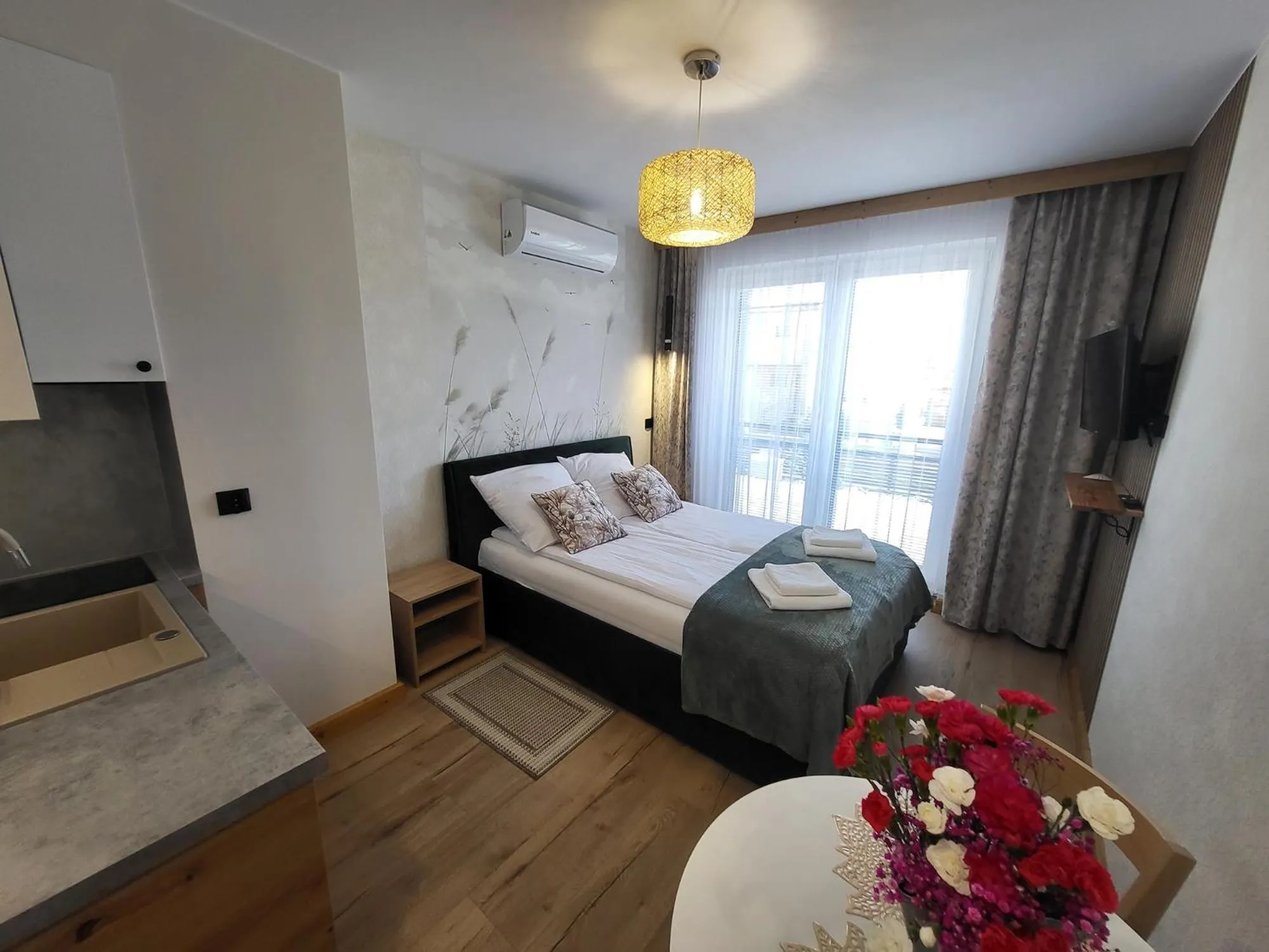 Bed in Zatoka Wypoczynku Apartamenty