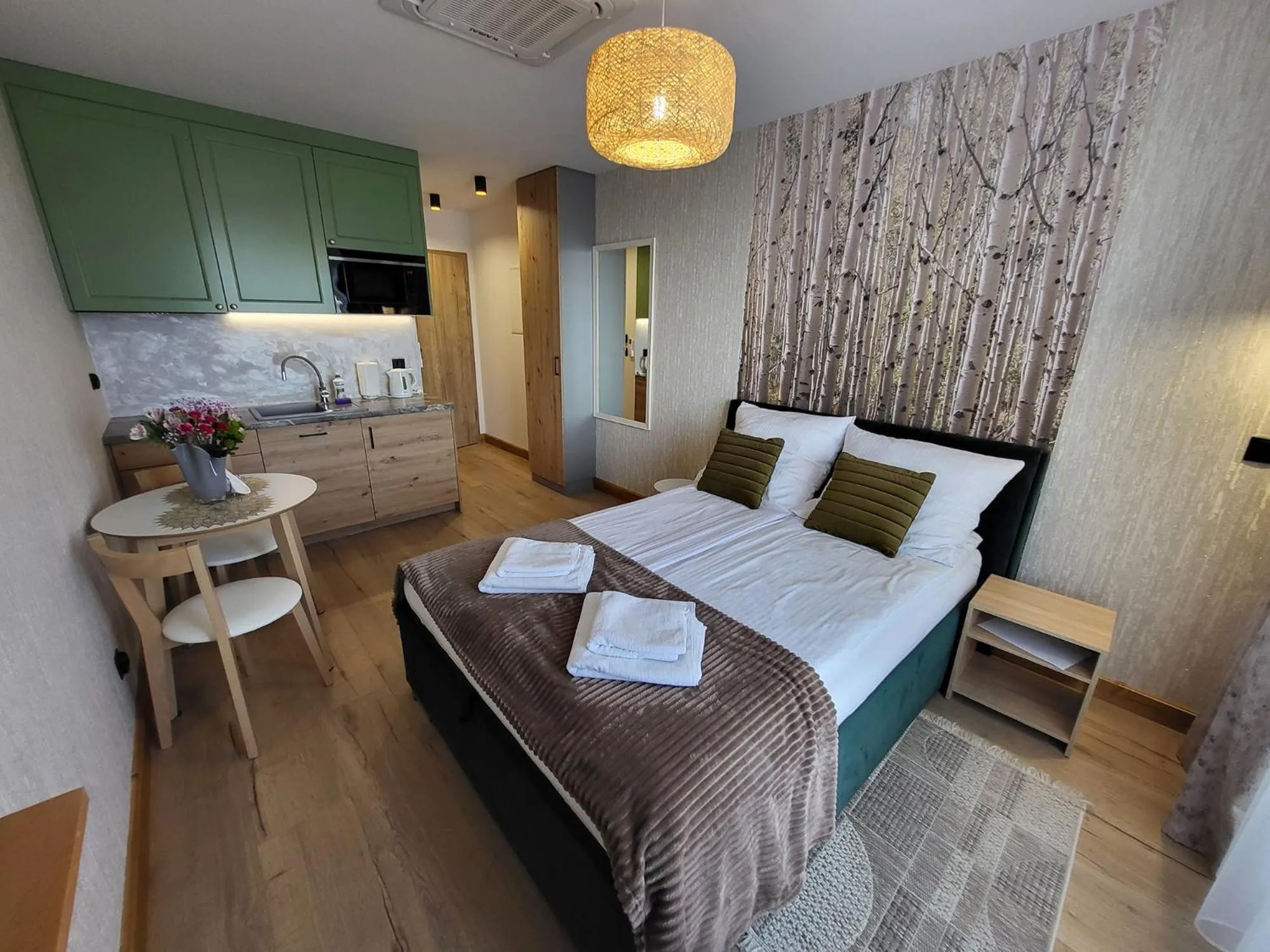 Bed in Zatoka Wypoczynku Apartamenty