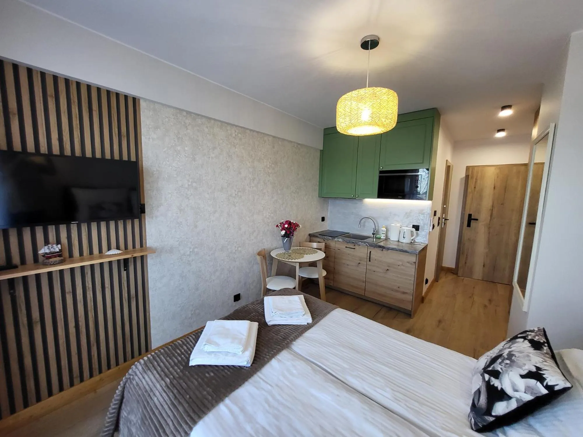 Bed in Zatoka Wypoczynku Apartamenty