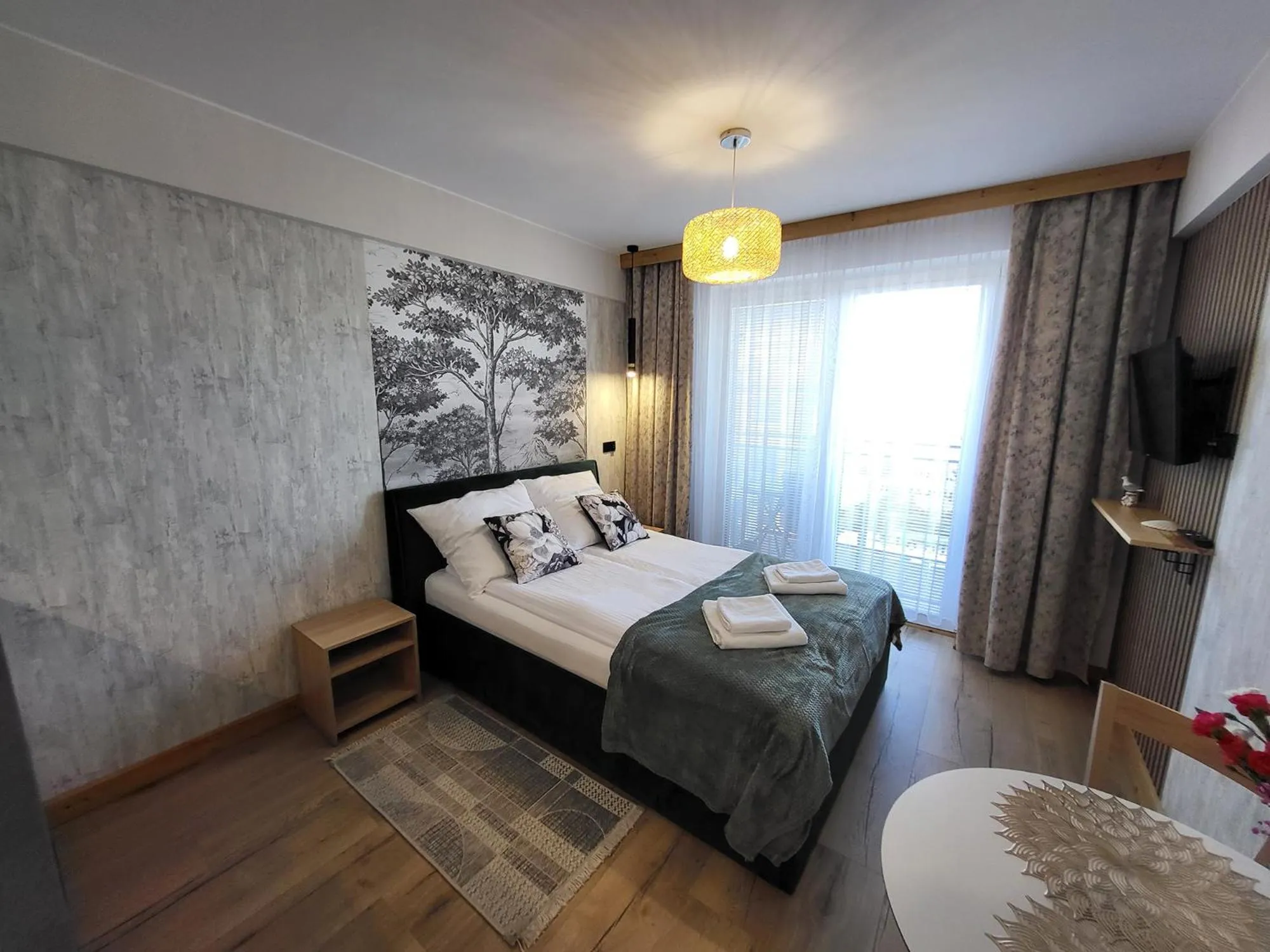 Bed in Zatoka Wypoczynku Apartamenty