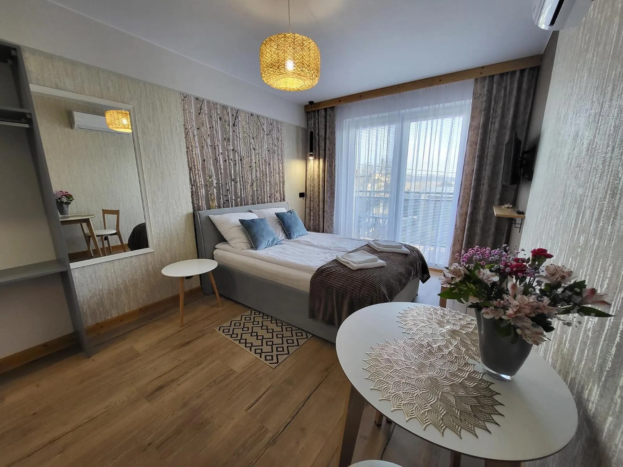 Bed in Zatoka Wypoczynku Apartamenty