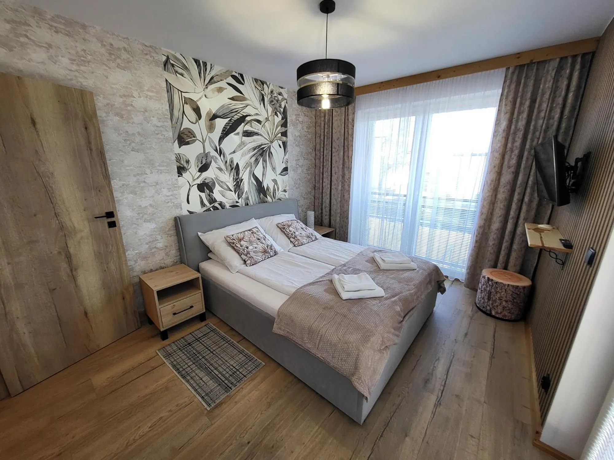 Bed in Zatoka Wypoczynku Apartamenty