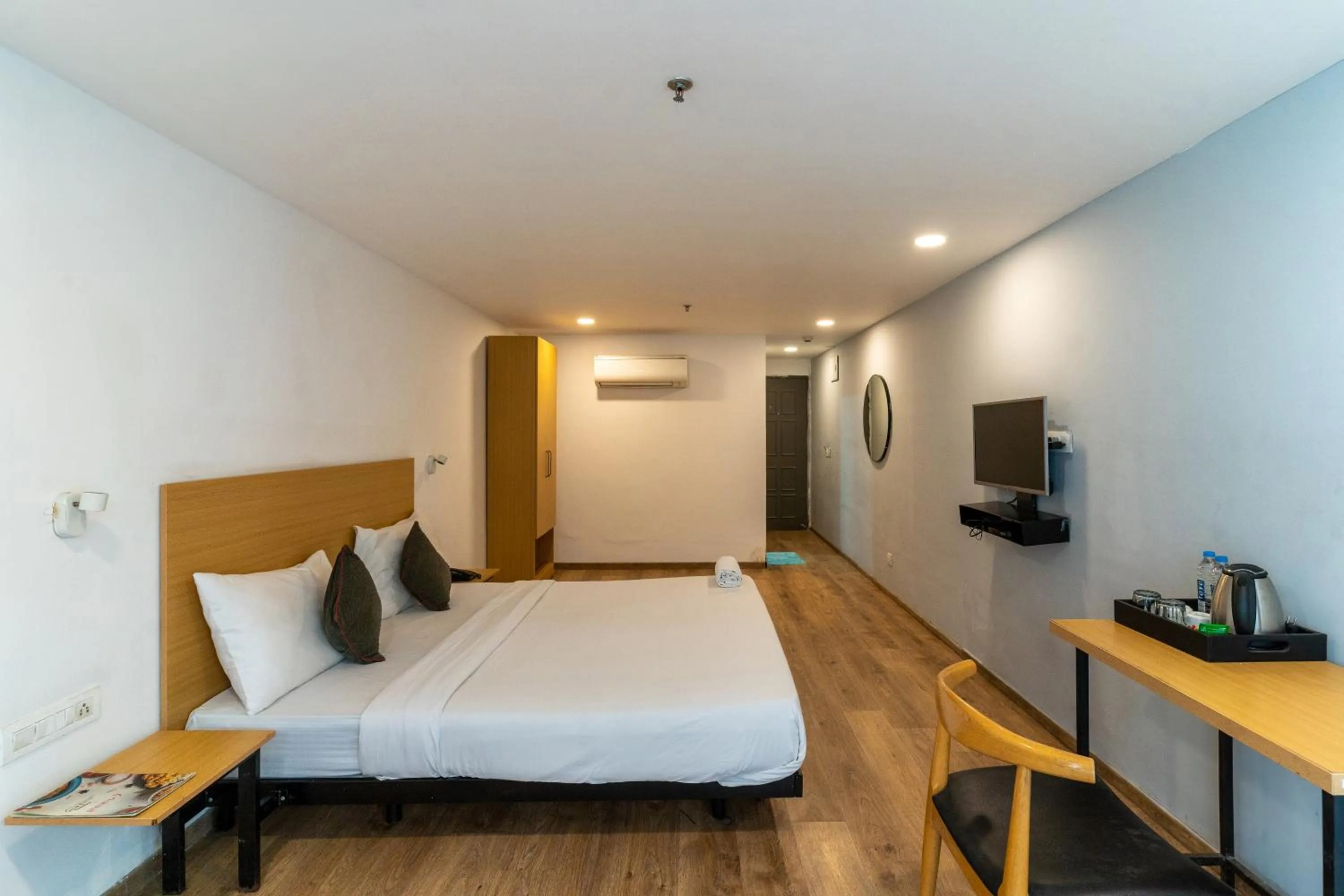 Bed in Hotel Sunflare