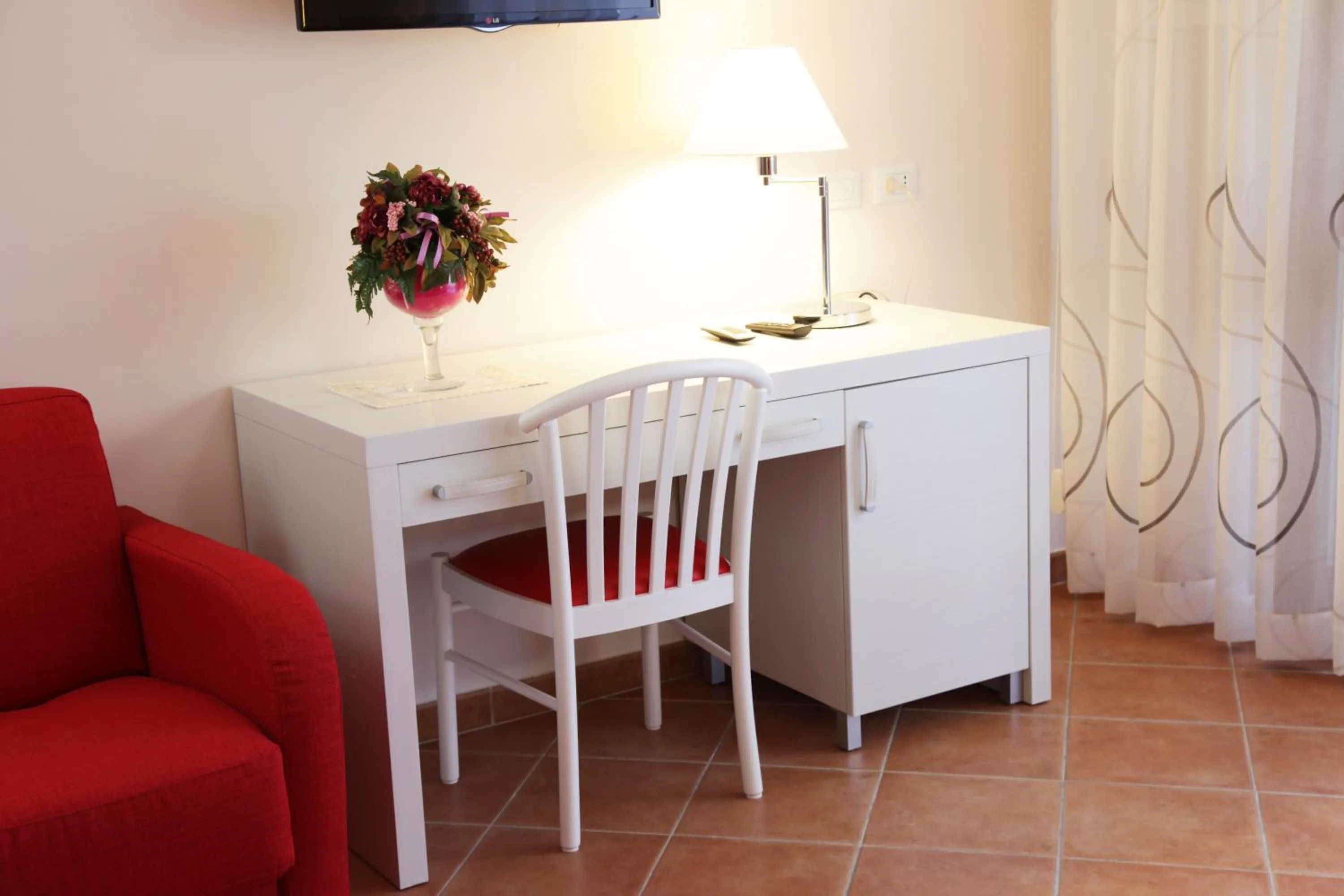 Seating area in B&B Il Quadrifoglio Tropea