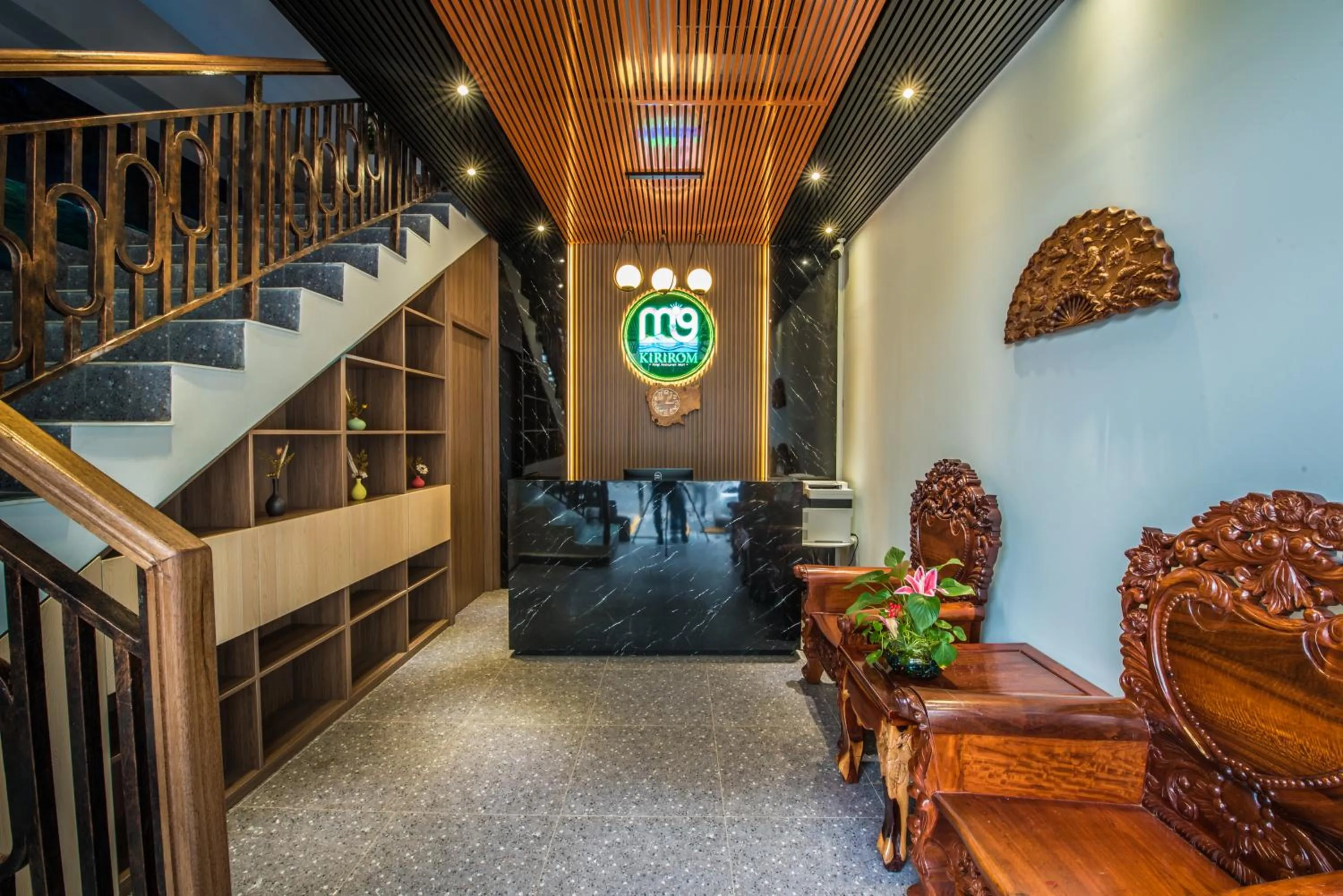 Lobby or reception in M9 Kirirom Hotel