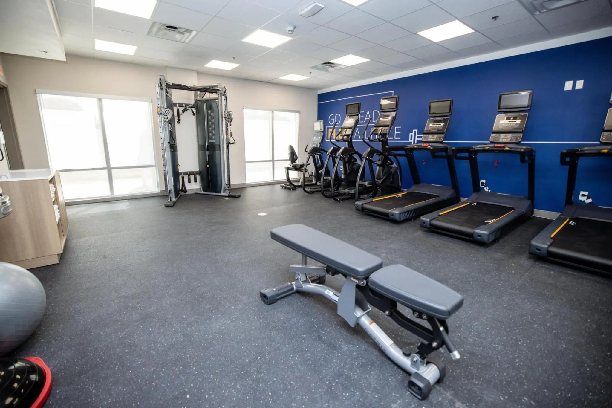 Fitness centre/facilities in Holiday Inn Express & Suites Tampa Stadium - Airport Area by IHG