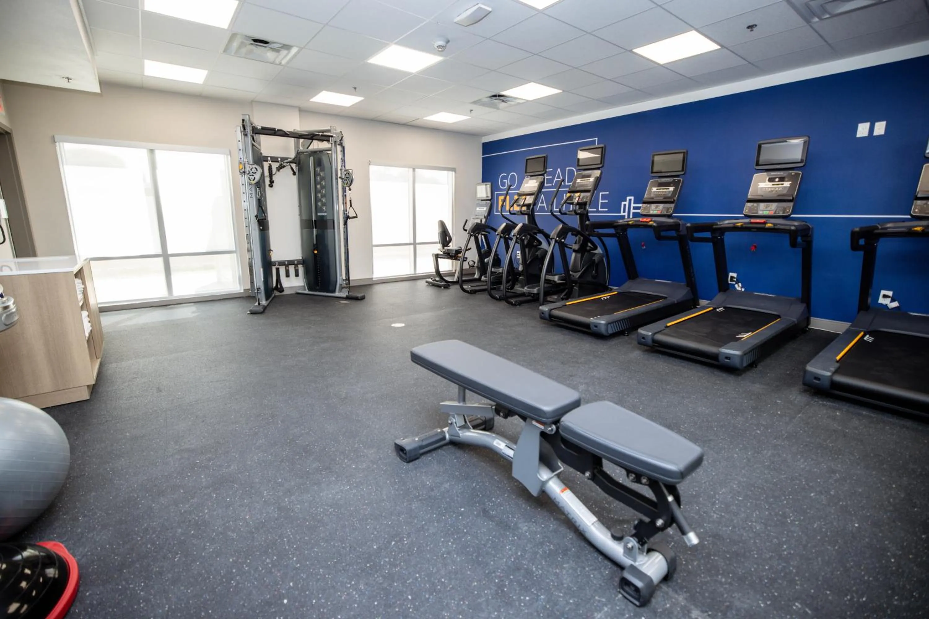 Fitness centre/facilities in Holiday Inn Express & Suites Tampa Stadium - Airport Area by IHG