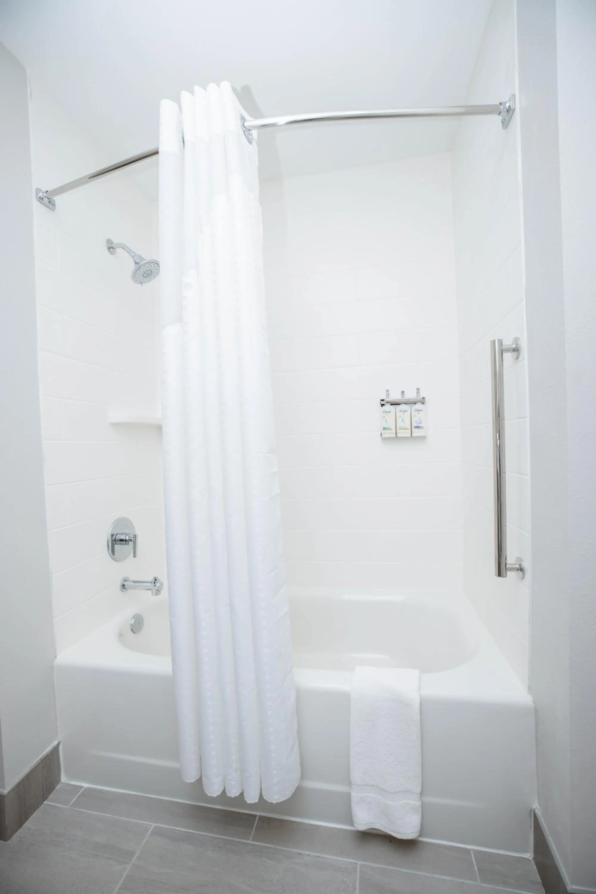 Bathroom in Holiday Inn Express & Suites Tampa Stadium - Airport Area by IHG