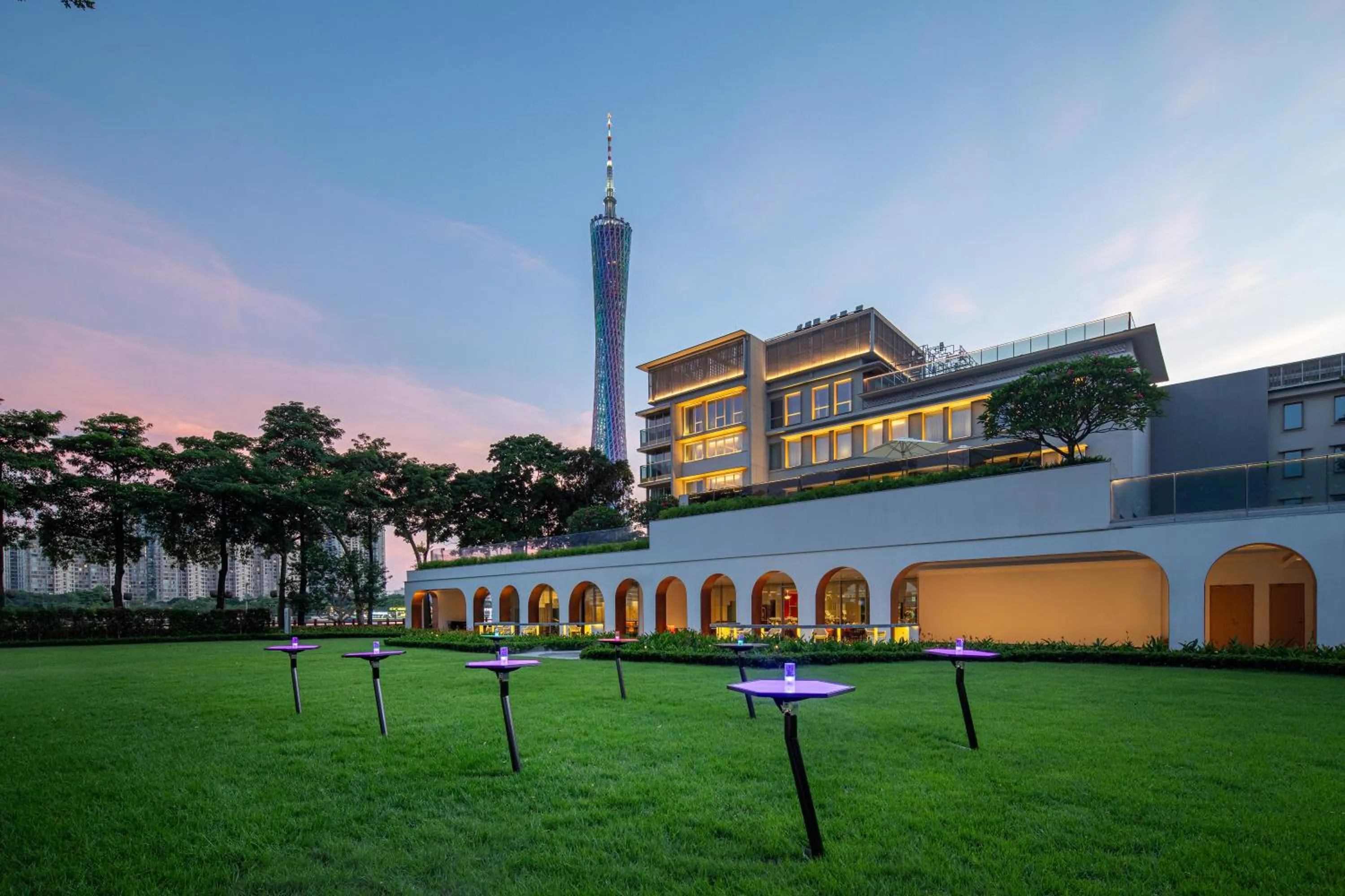 Property building in Hotel Indigo Guangzhou Haixinsha by IHG