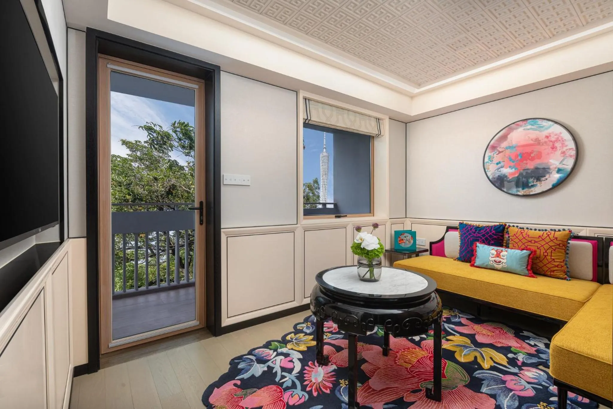 Photo of the whole room in Hotel Indigo Guangzhou Haixinsha by IHG