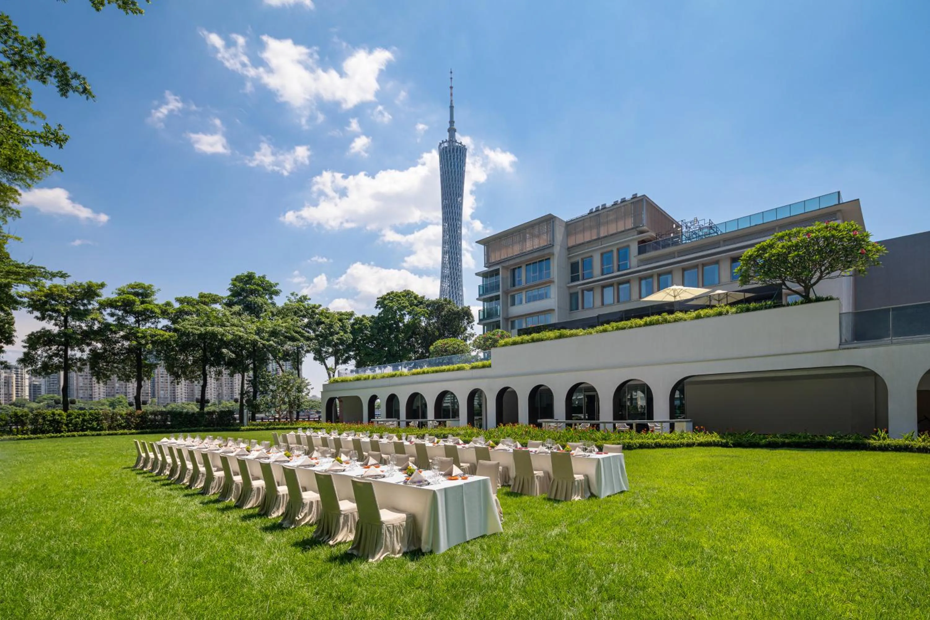 Property building in Hotel Indigo Guangzhou Haixinsha by IHG