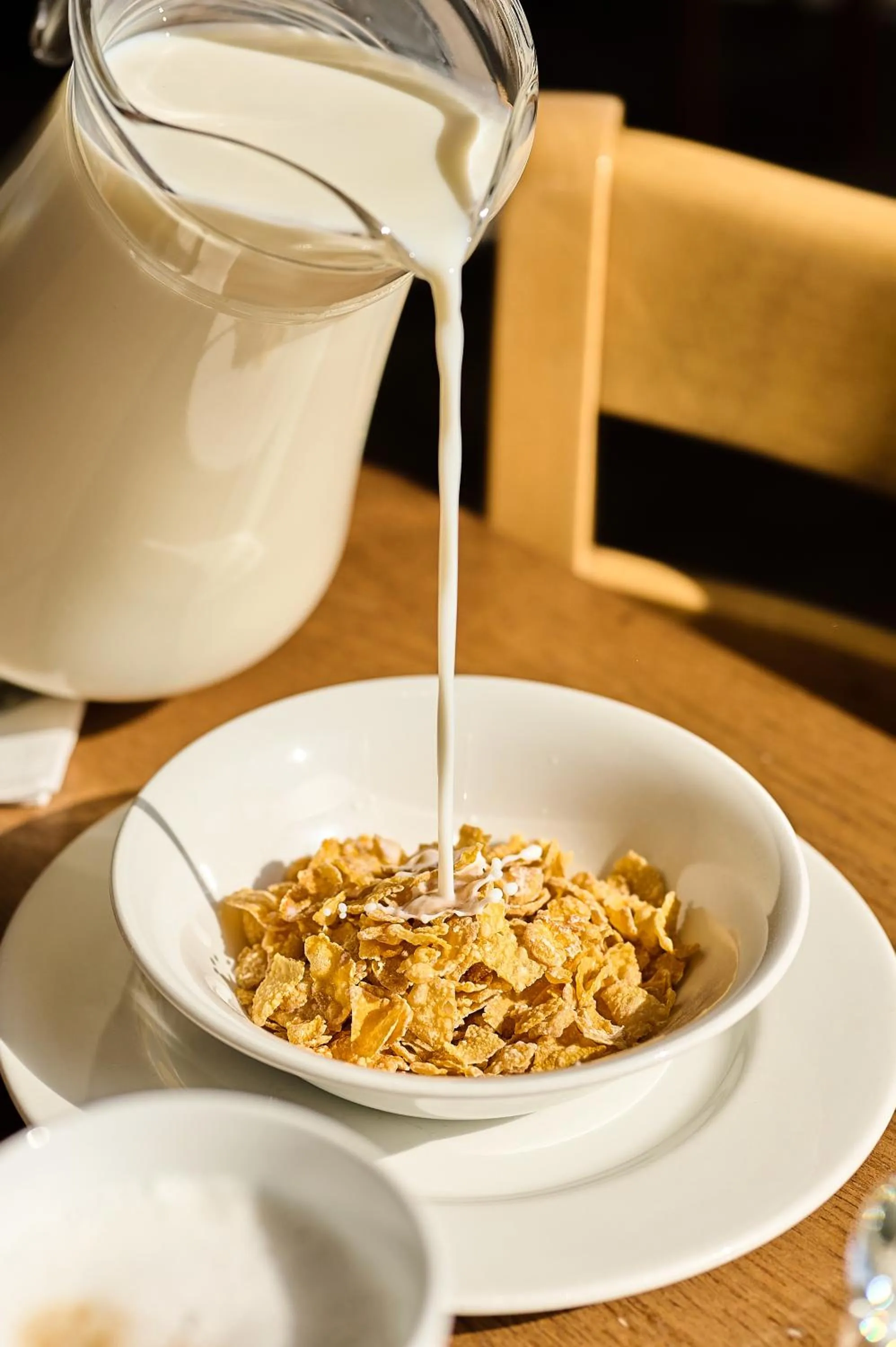 Continental breakfast in Discovery Inn - Leeds