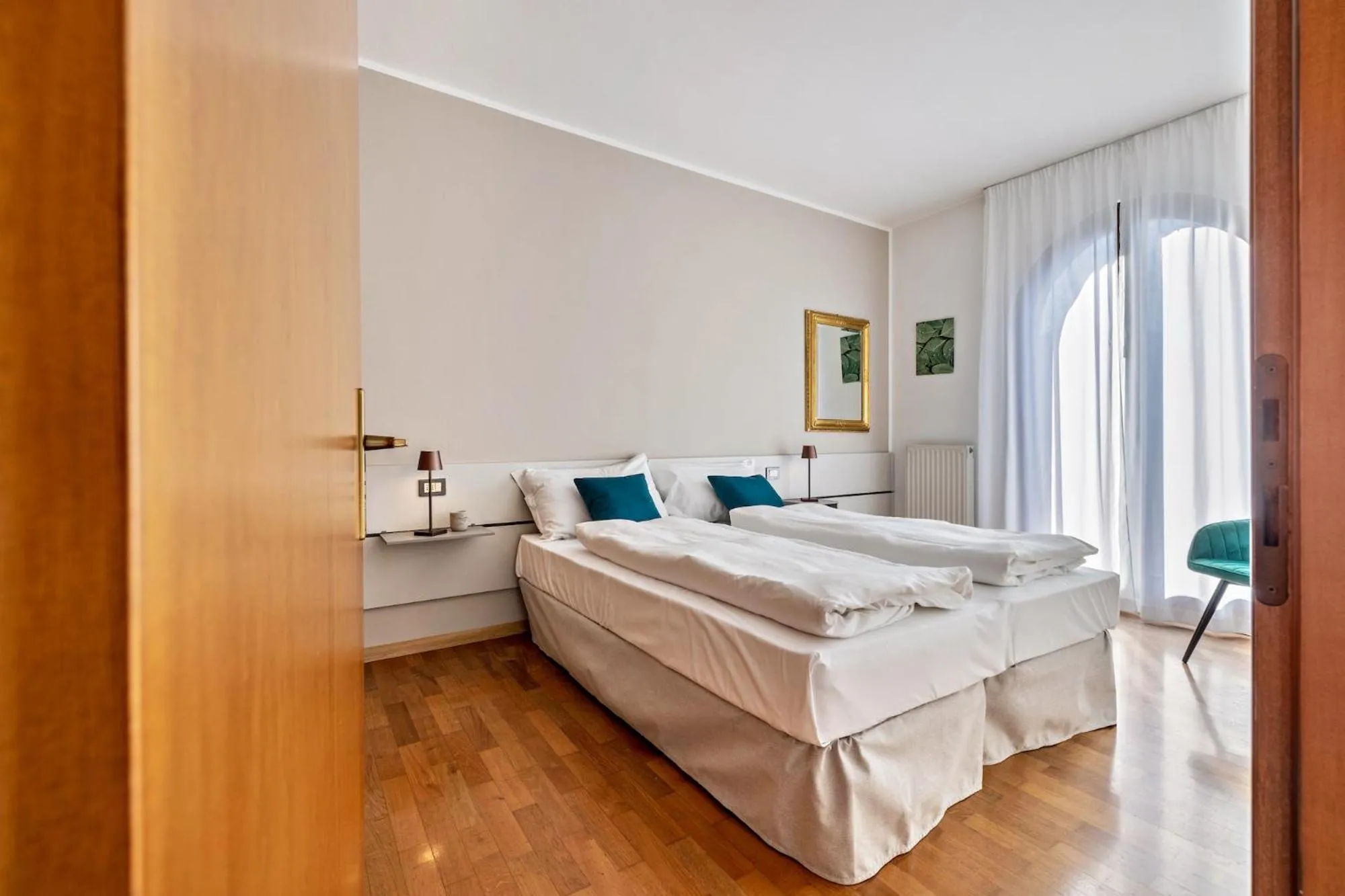 Bedroom, Bed in Appartamenti Villa Belvedere
