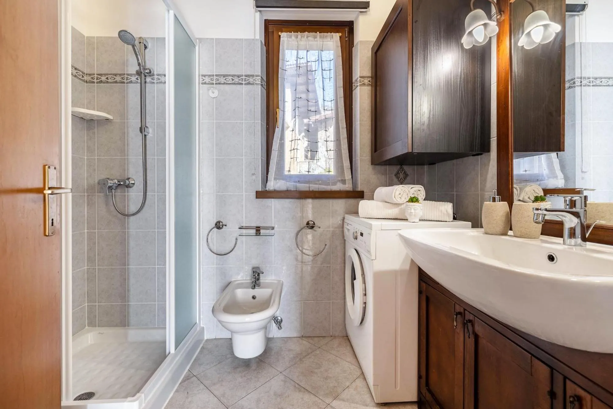 Bathroom in Appartamenti Villa Belvedere