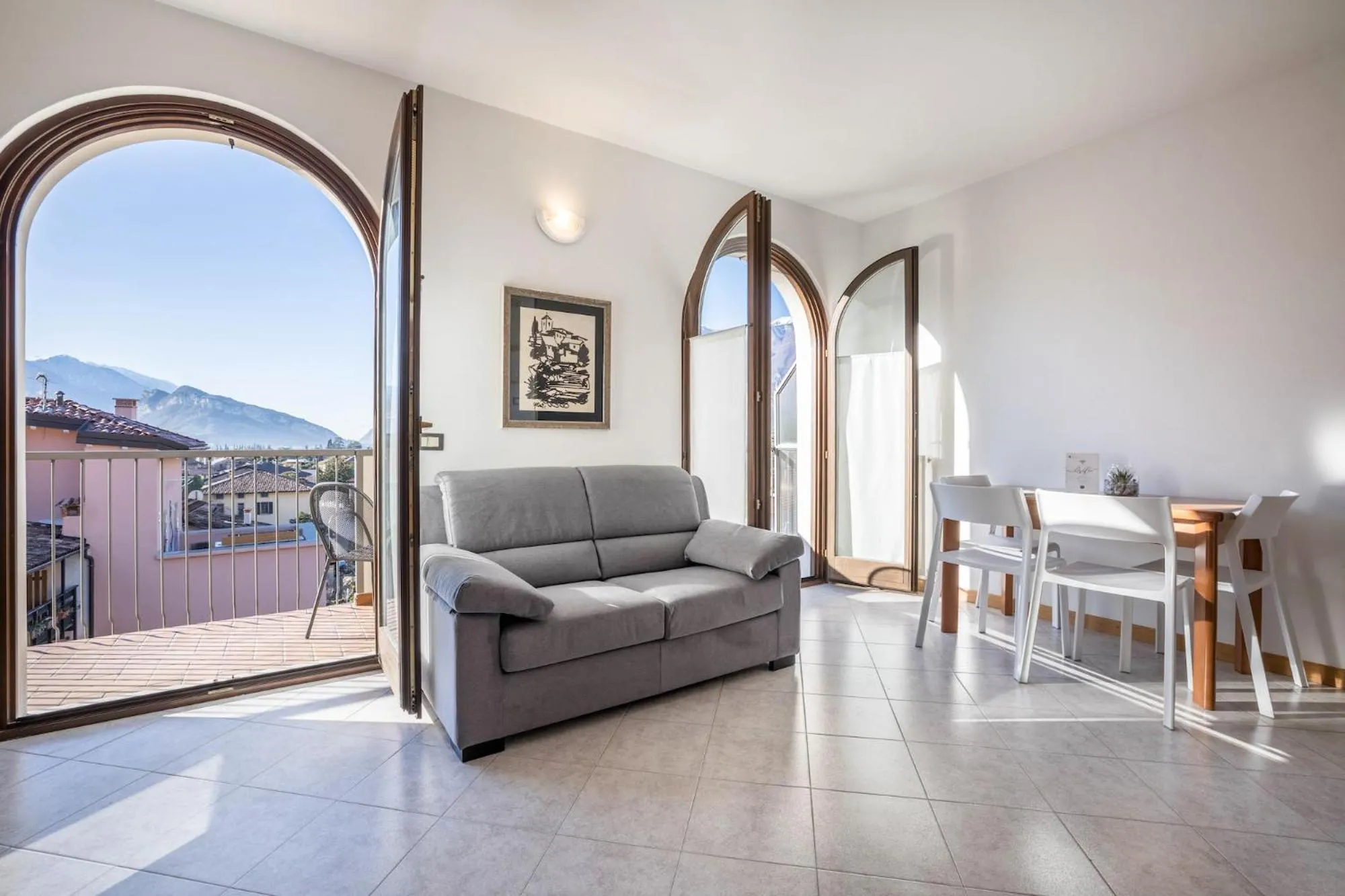 Living room in Appartamenti Villa Belvedere