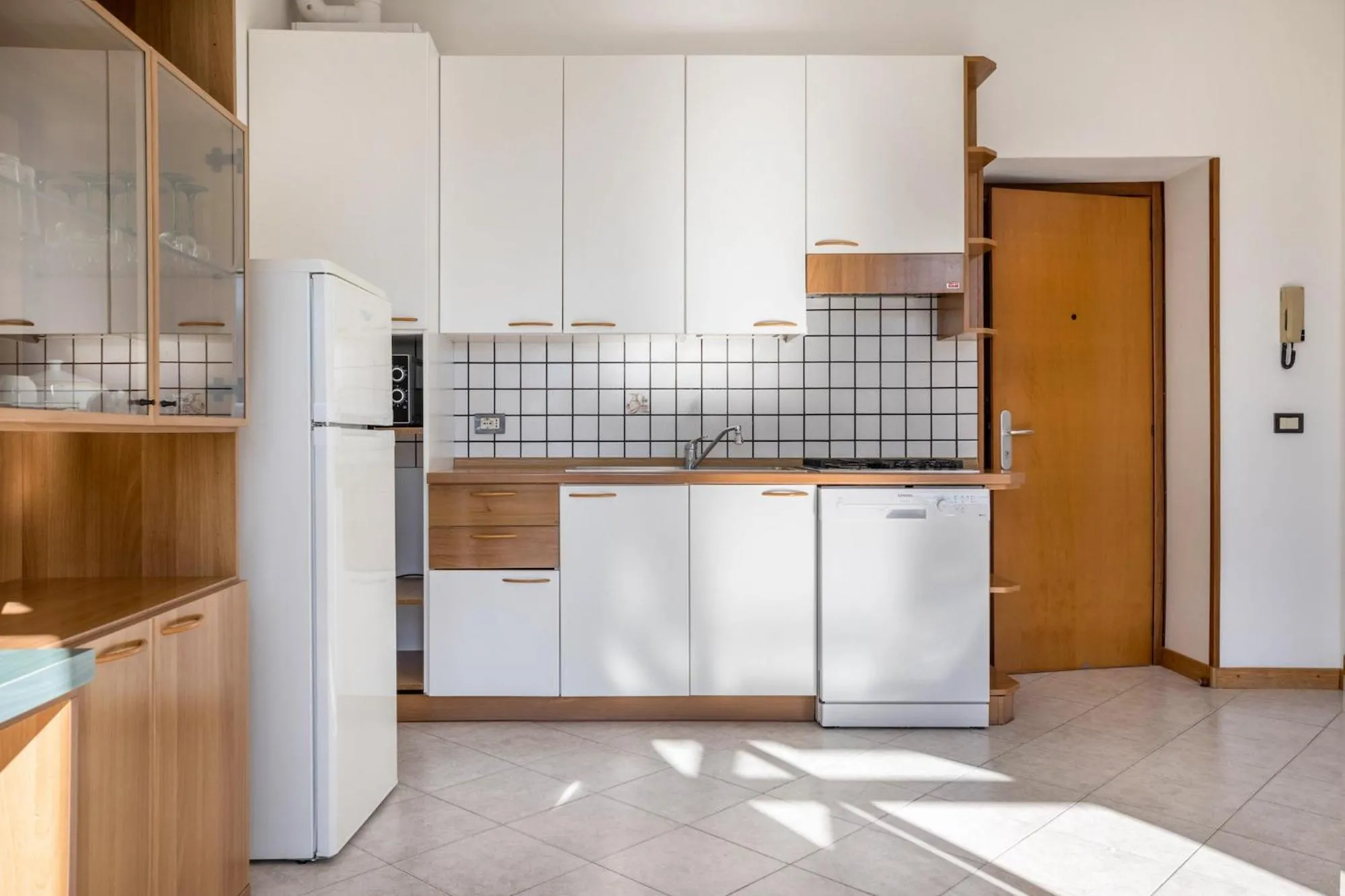 Kitchen or kitchenette in Appartamenti Villa Belvedere