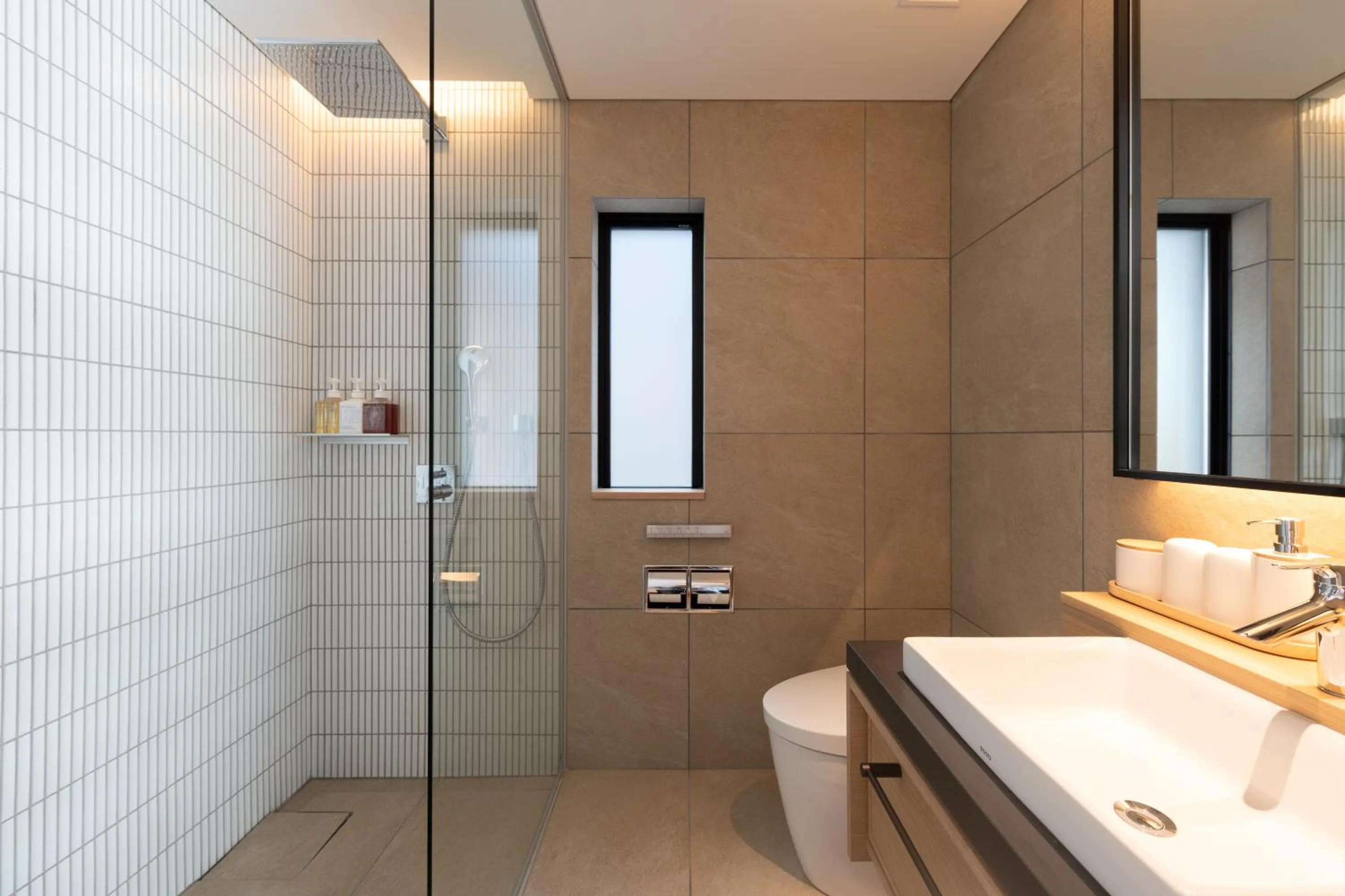 Shower in Niseko Kyo