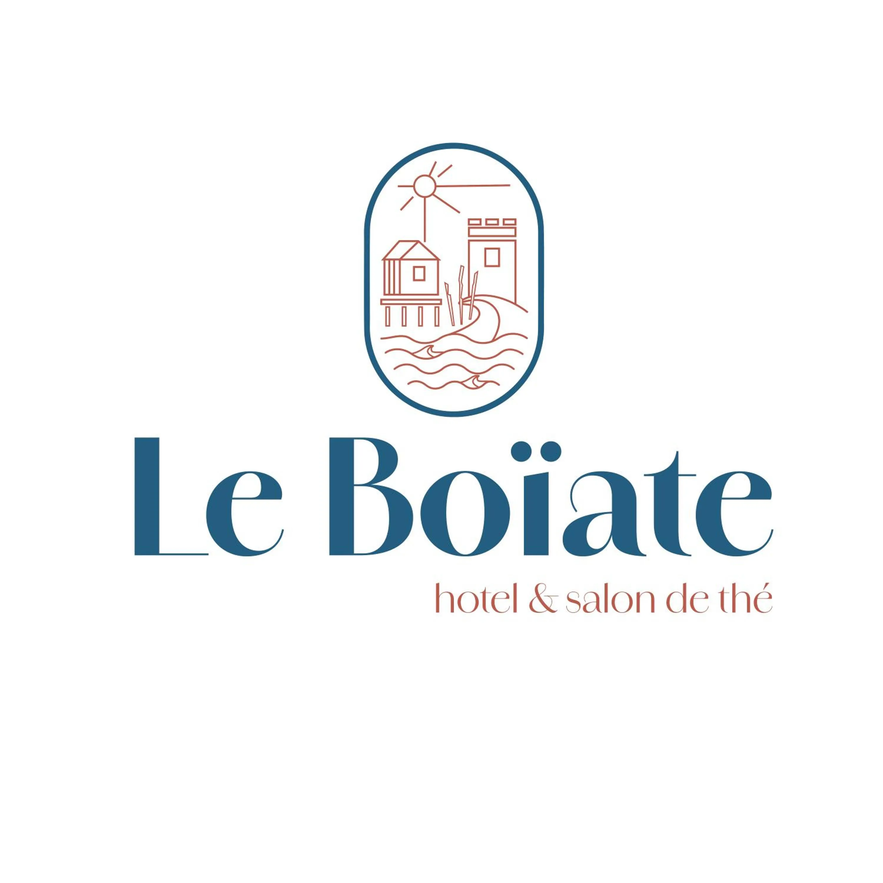 Property logo or sign in Hôtel Le Boïate
