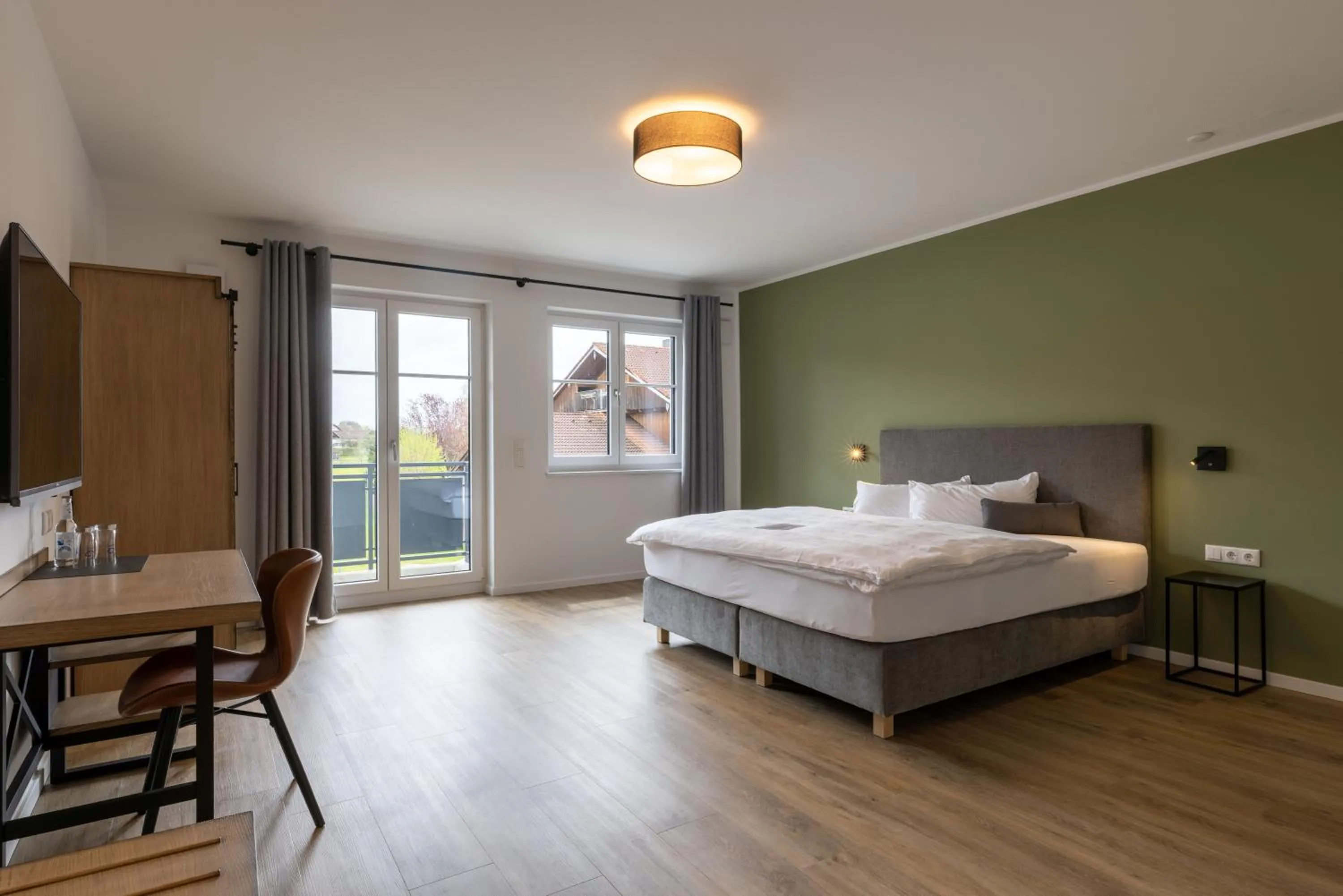 Bed in Hotel Baumann