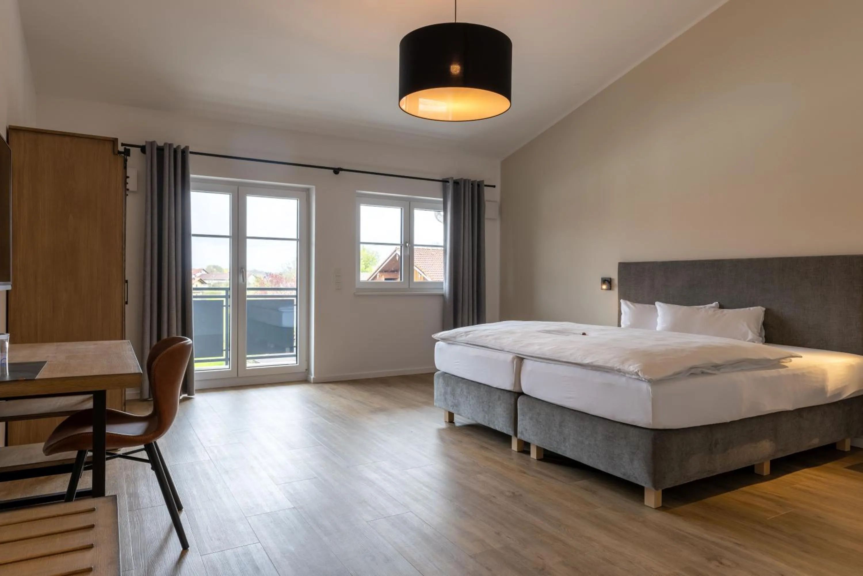 Bed in Hotel Baumann