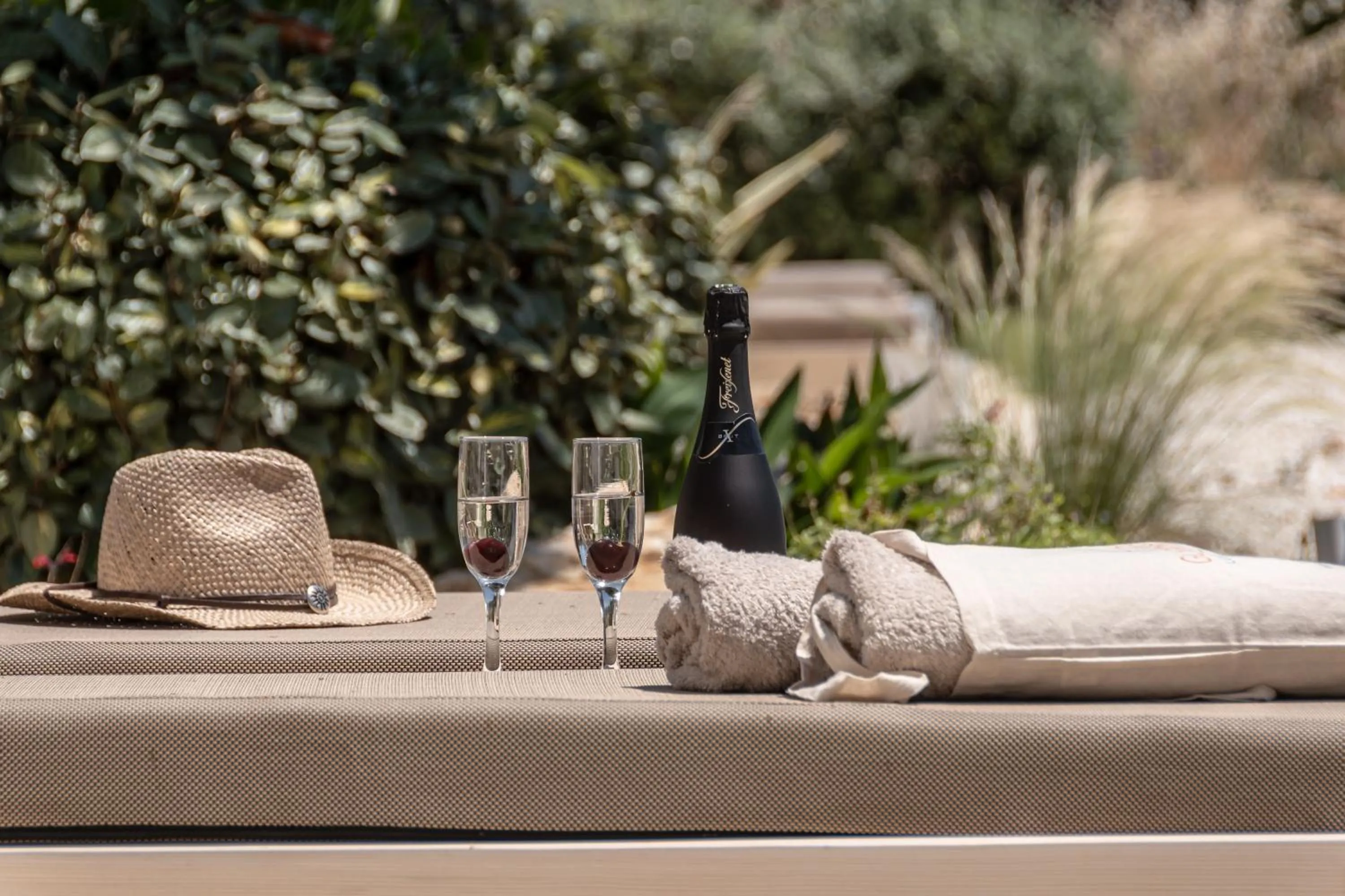 Patio in Glaronissi Beach