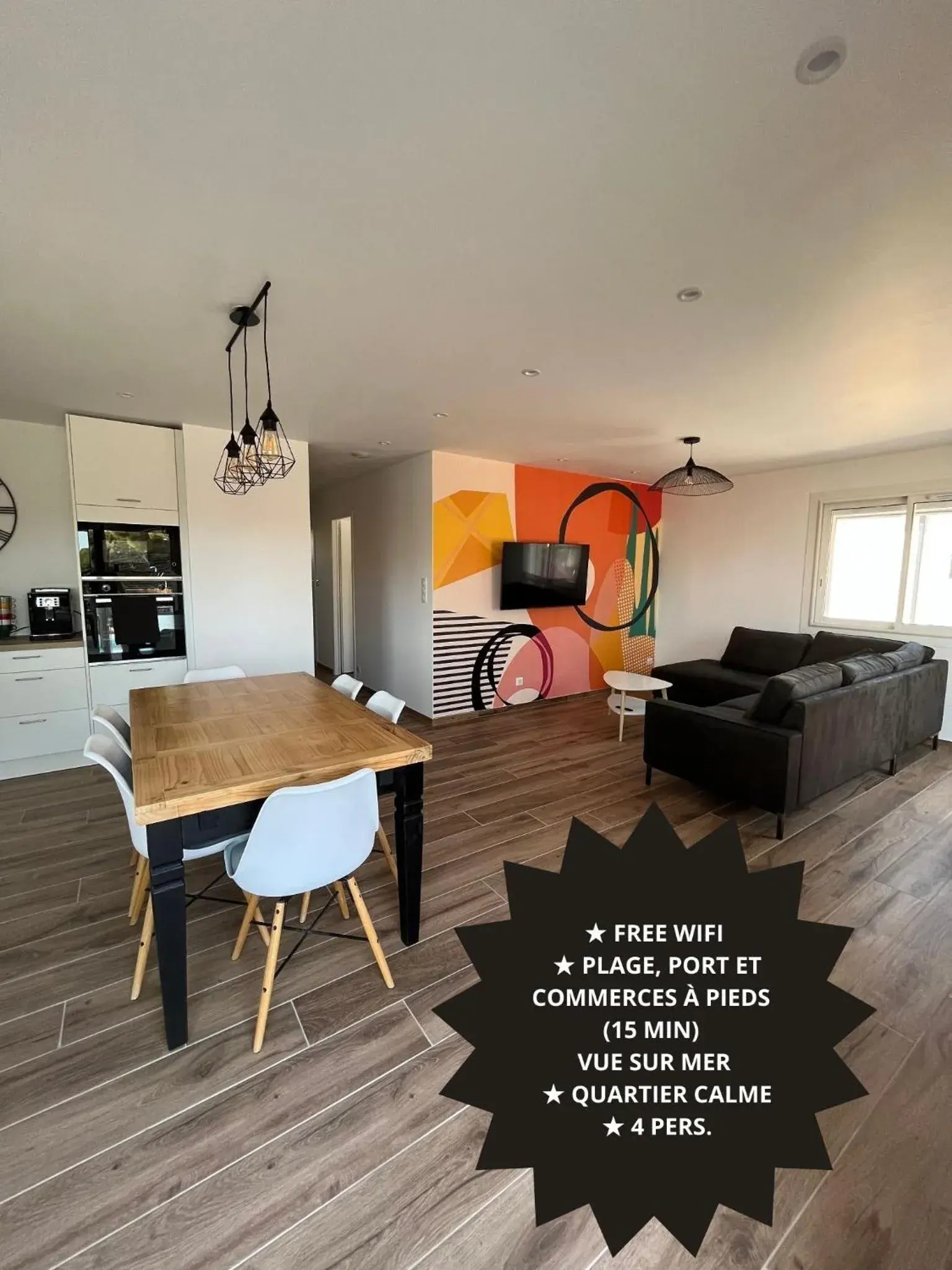 Sea, Sweet & Sun - Vue sur mer - T3 - Plage commerce et port à pieds Sea, Sweet & Sun - Vue sur mer - T3 - Plage commerce et port à pieds