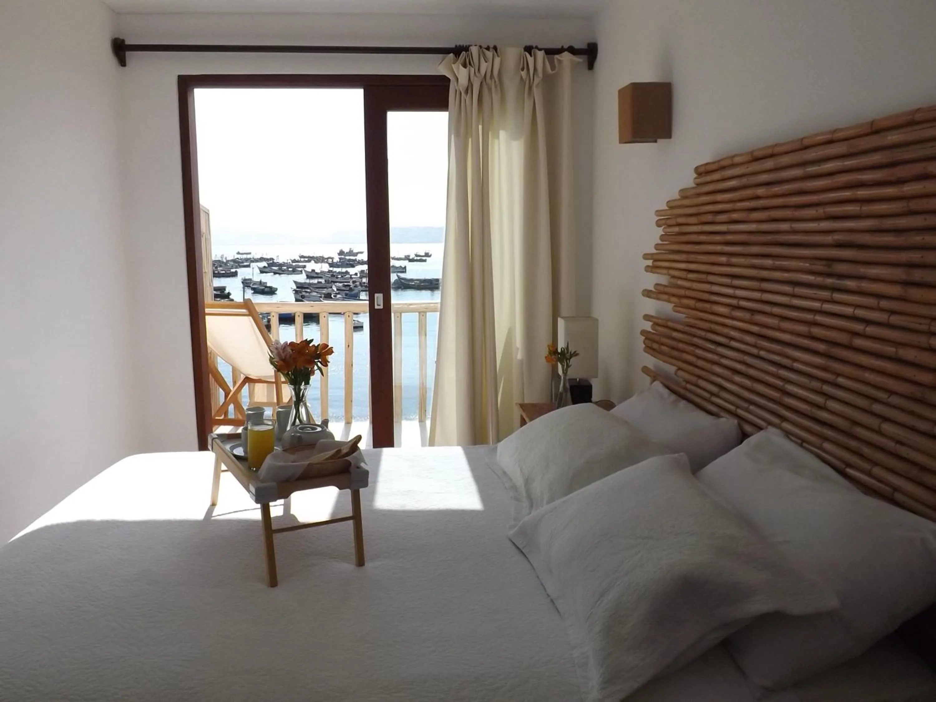 Bed in Bamboo Lodge Paracas