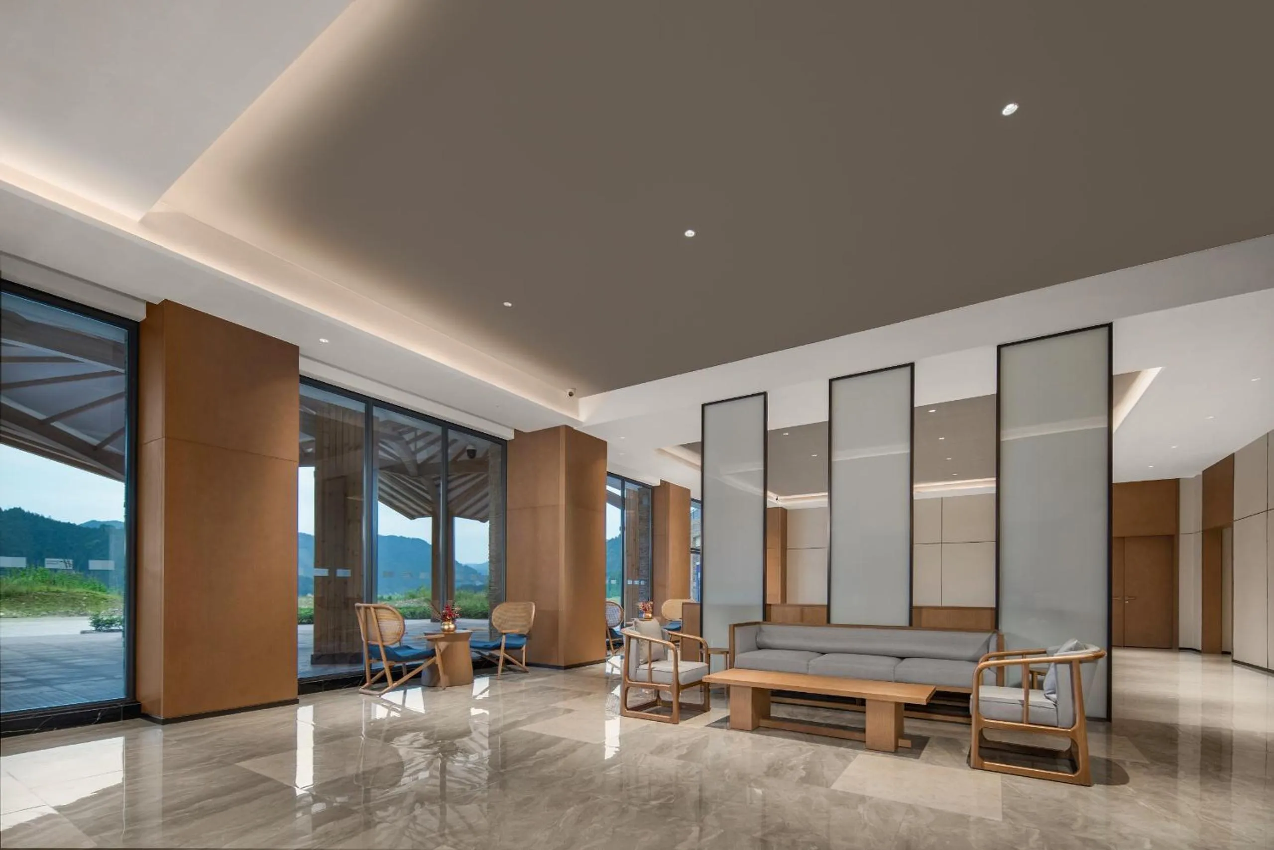 Lobby or reception in Holiday Inn Express Wawu Mountain, an IHG Hotel