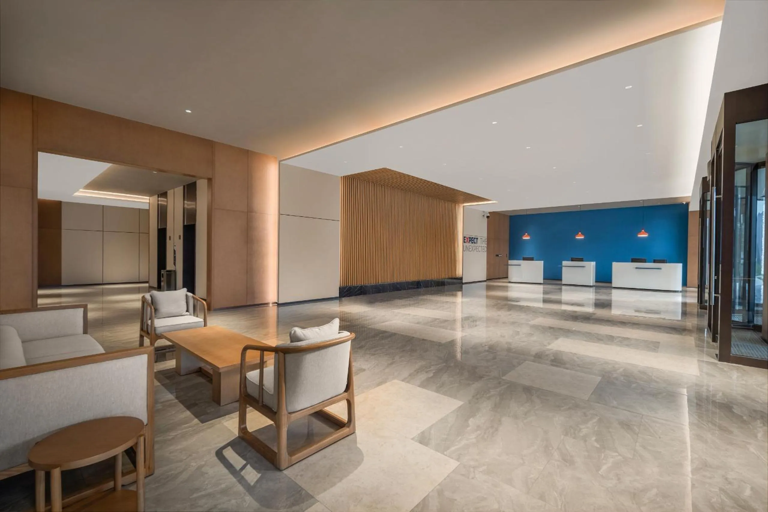 Lobby or reception in Holiday Inn Express Wawu Mountain, an IHG Hotel