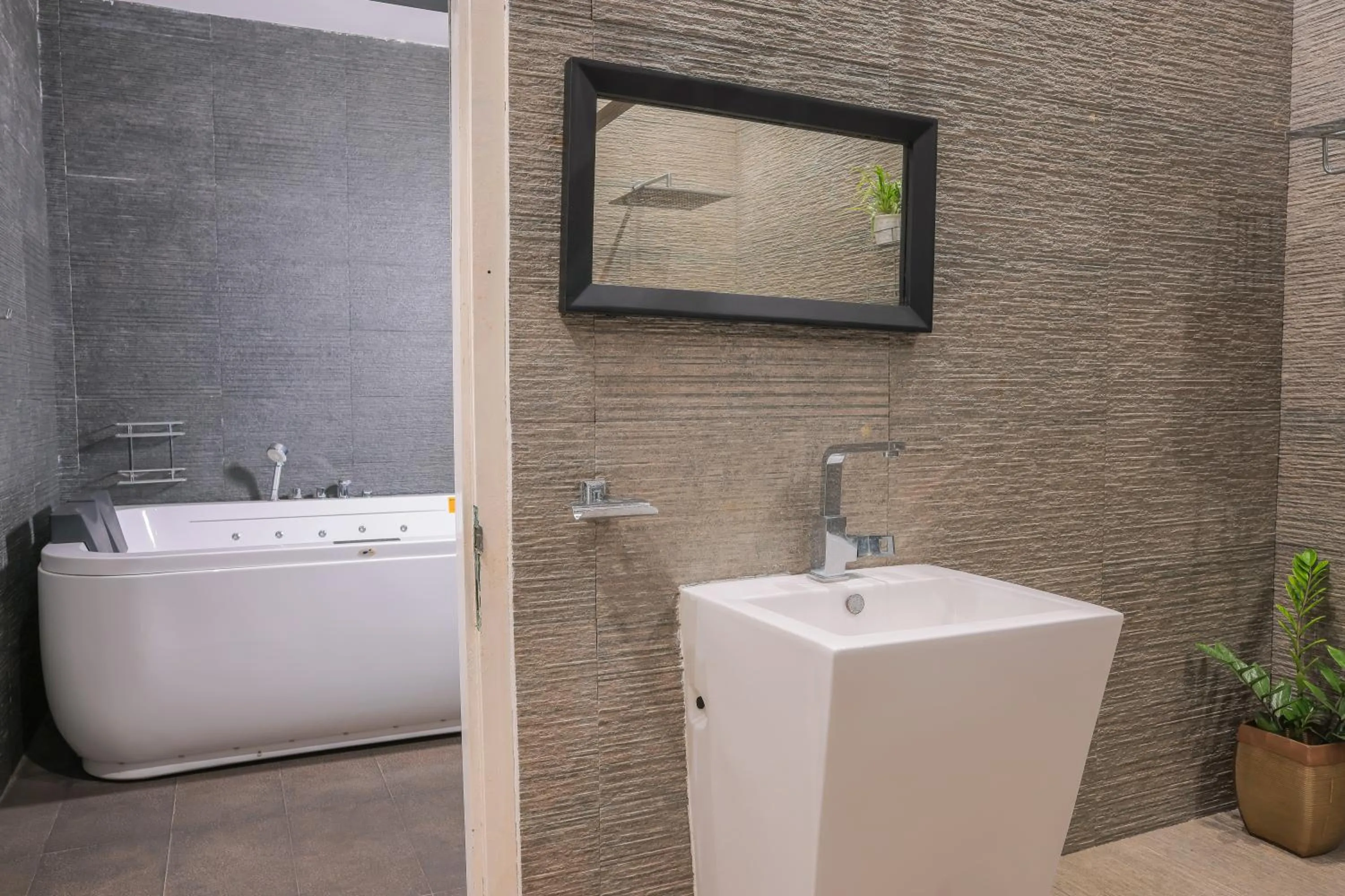 Bath in Softouch Ayurveda Village Kerala