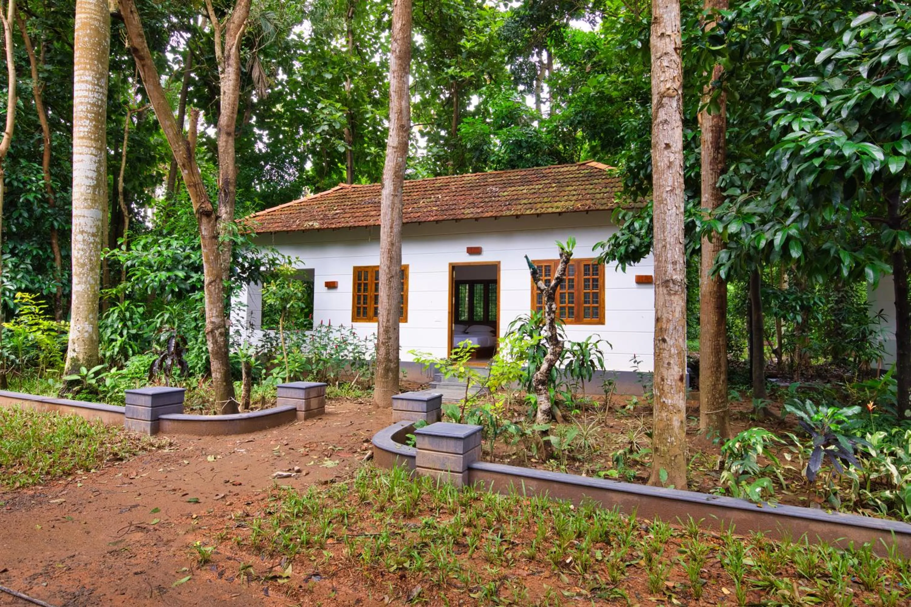 Property building in Softouch Ayurveda Village Kerala