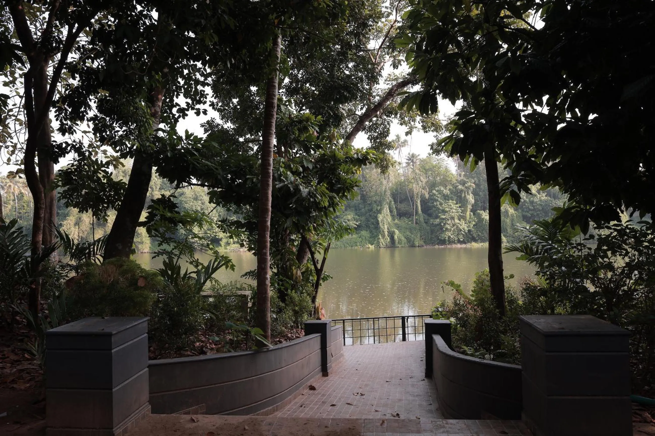 River view in Softouch Ayurveda Village Kerala