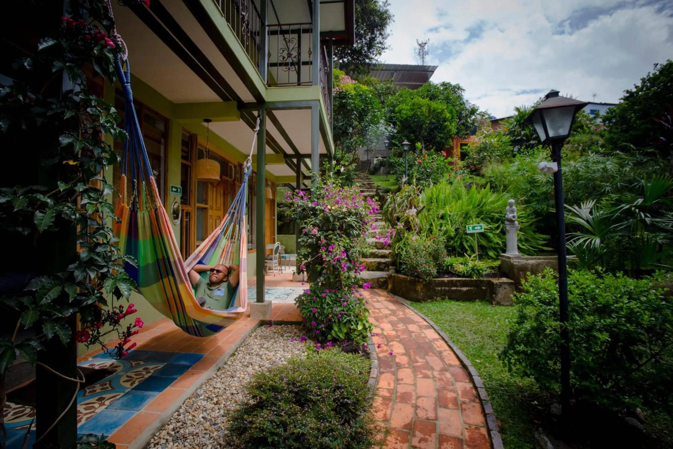Garden in Posada Las Bromelias