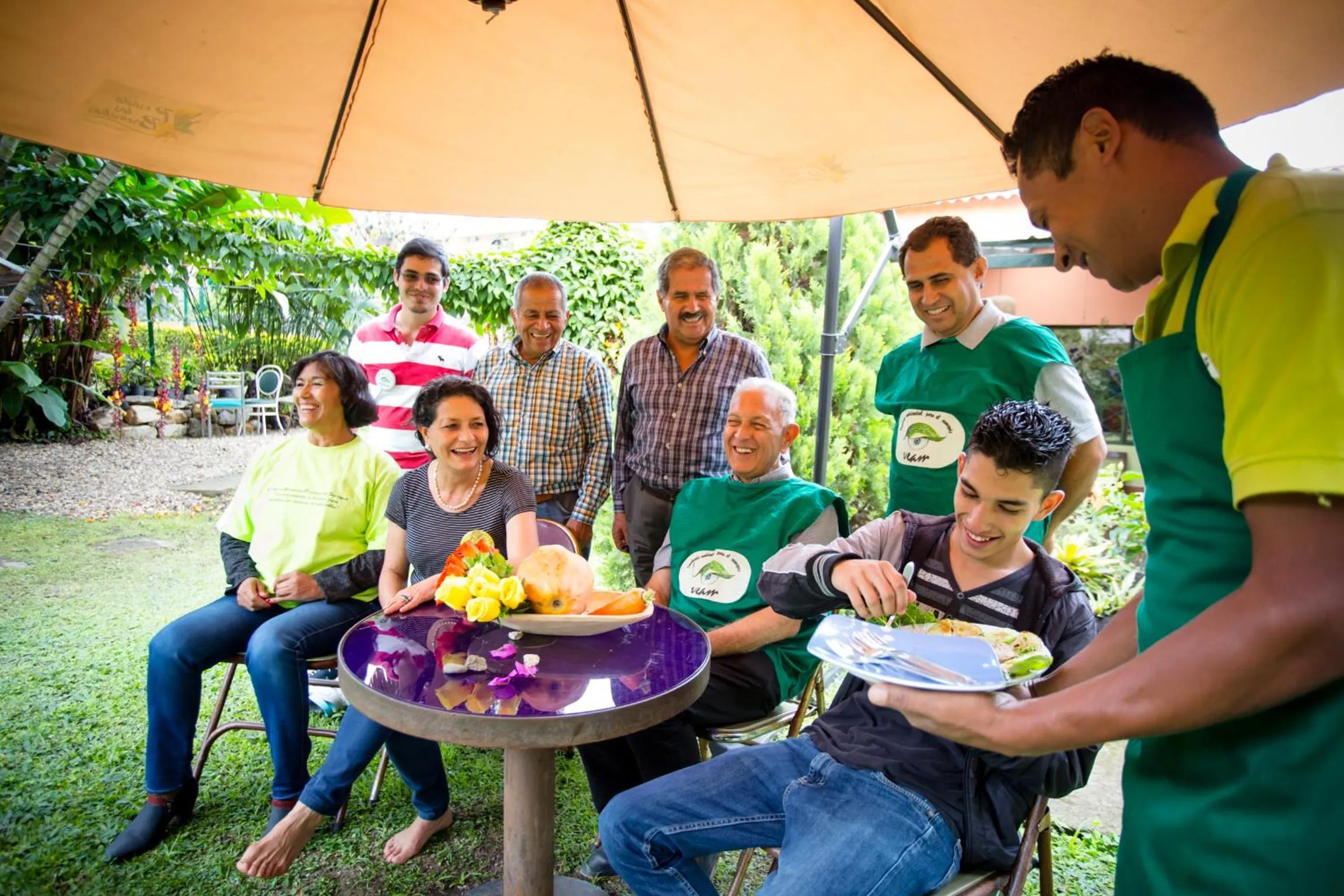 Guests in Posada Las Bromelias