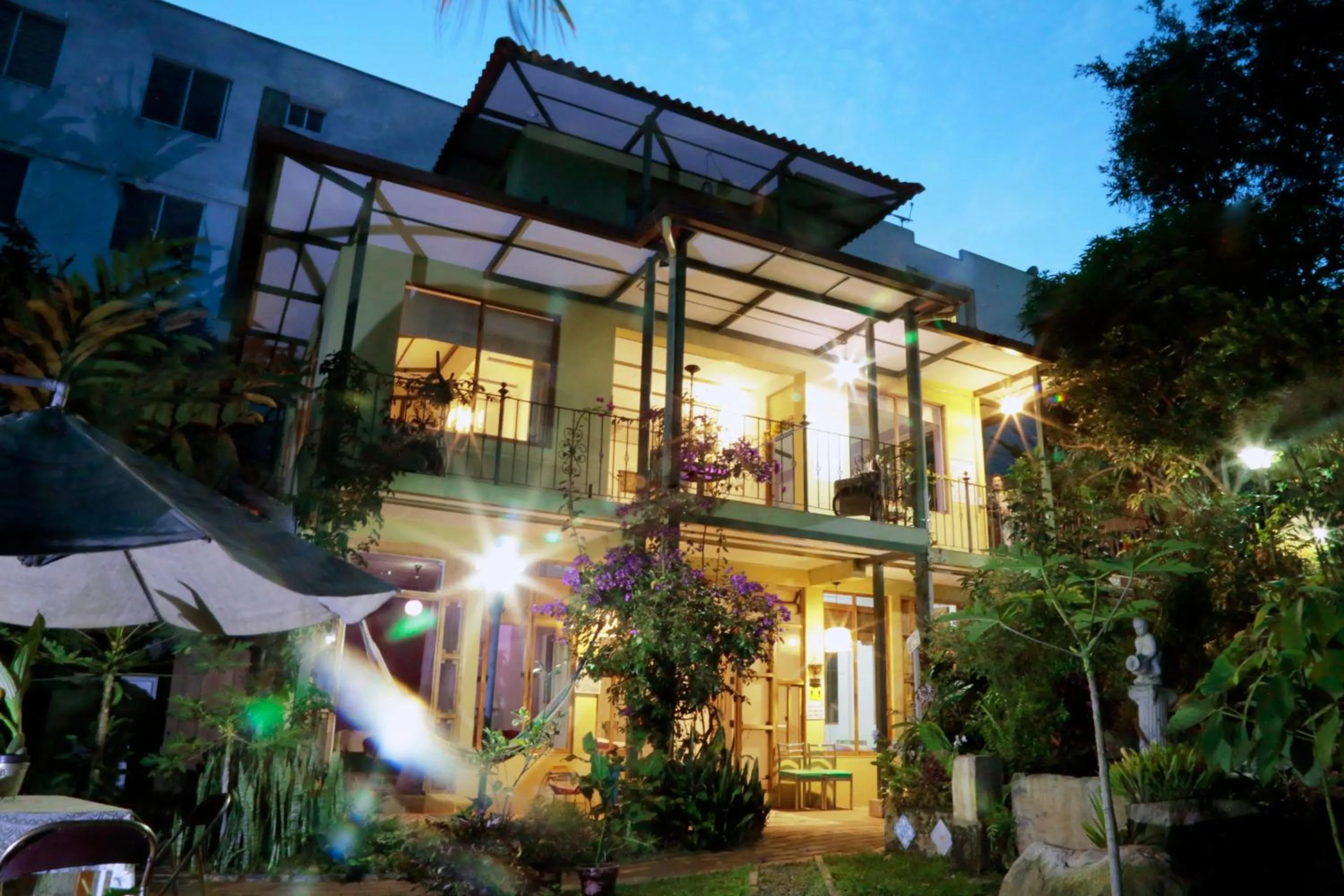 Night in Posada Las Bromelias