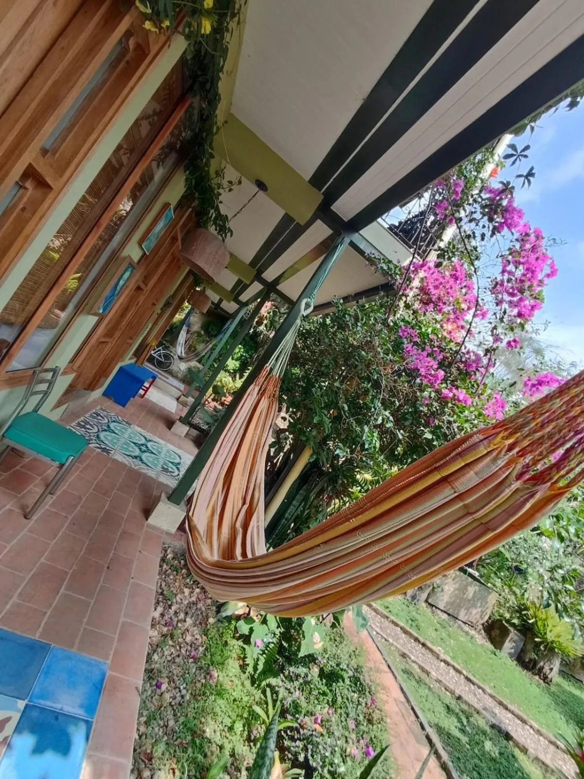 Garden in Posada Las Bromelias