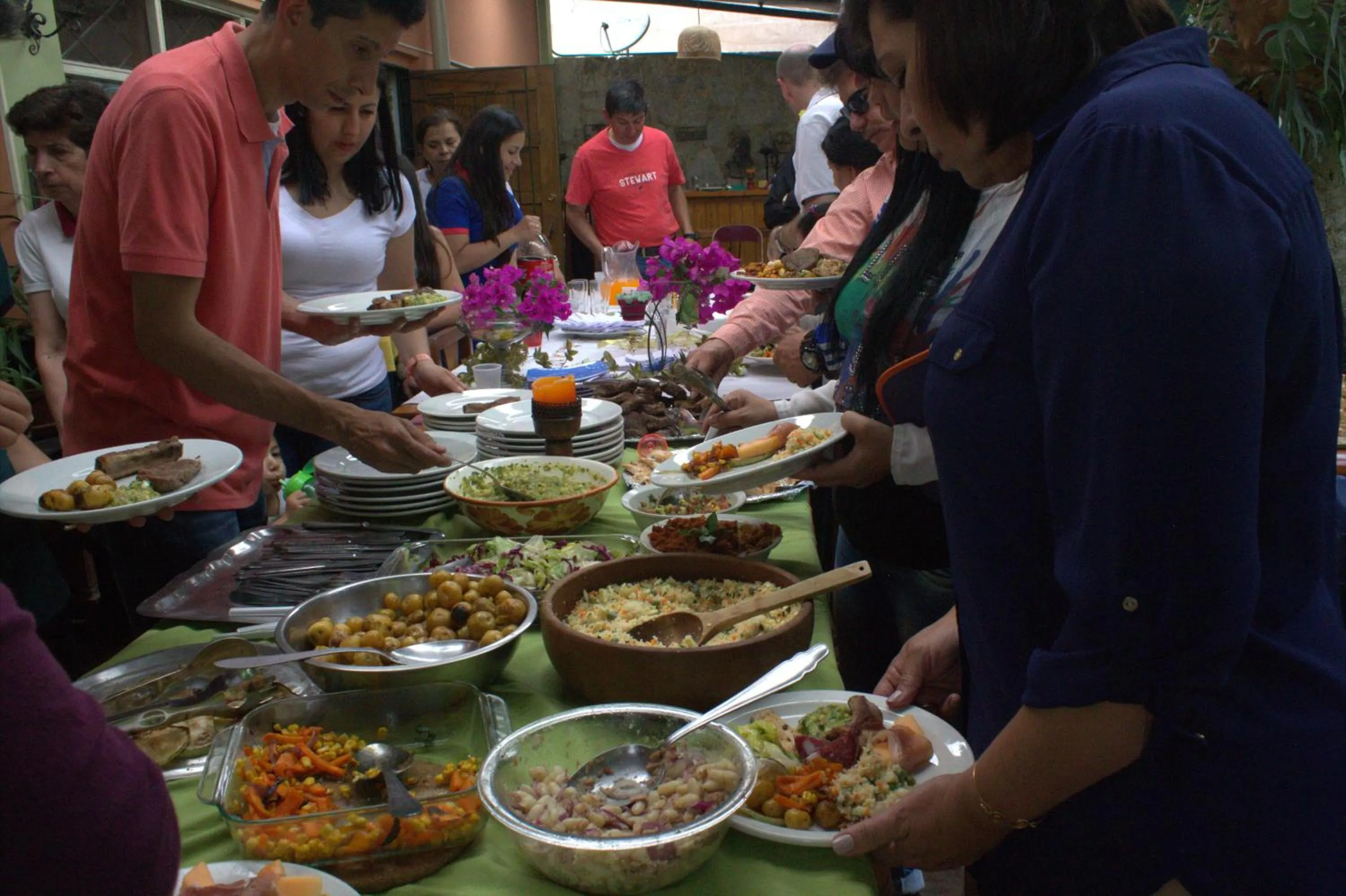 Food in Posada Las Bromelias