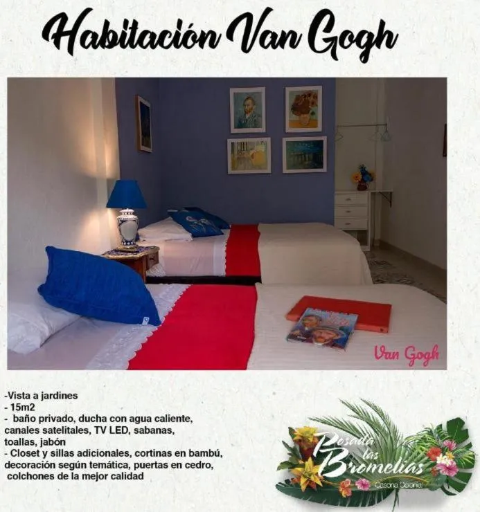 Bedroom, Bed in Posada Las Bromelias