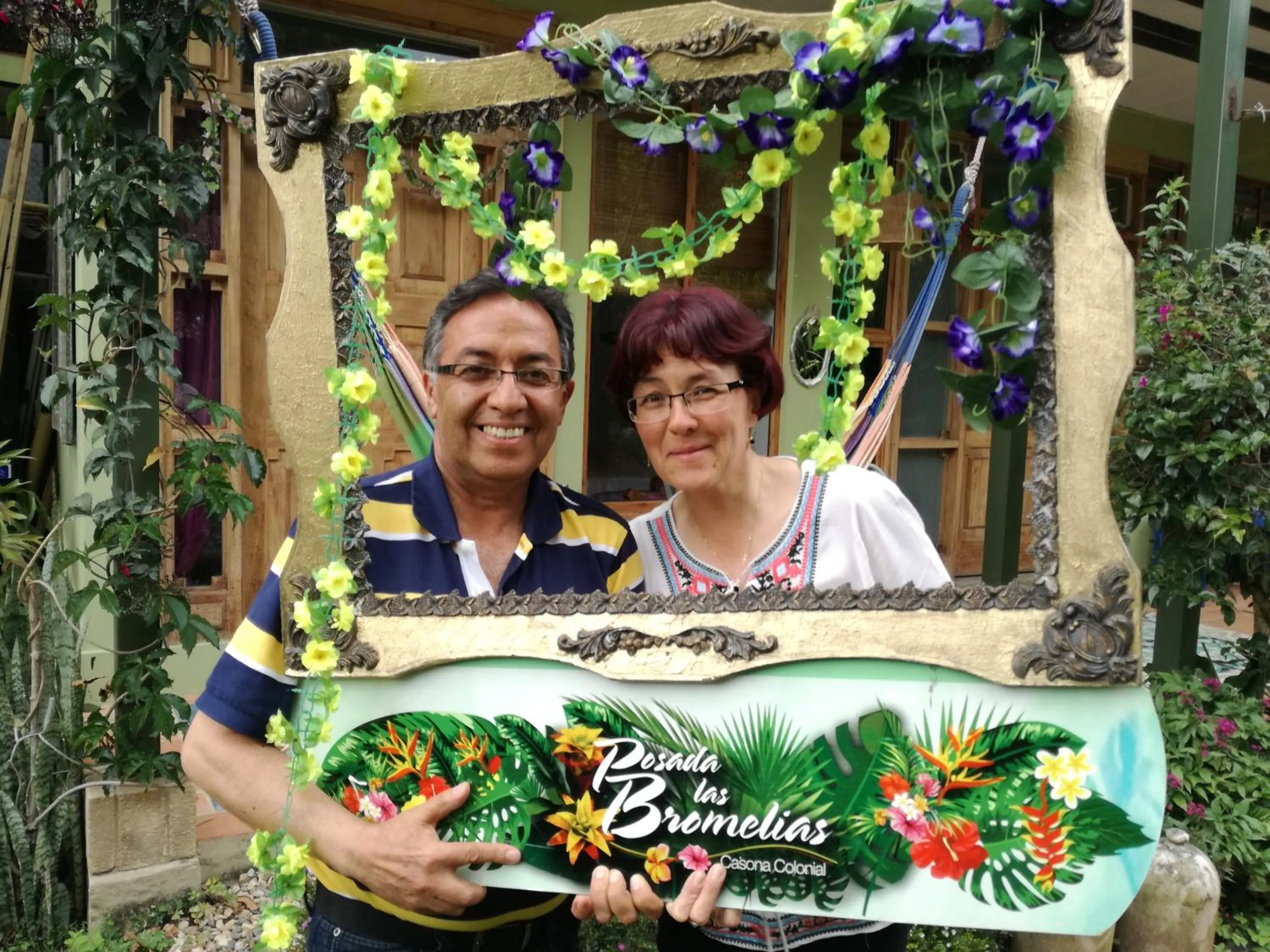 People in Posada Las Bromelias