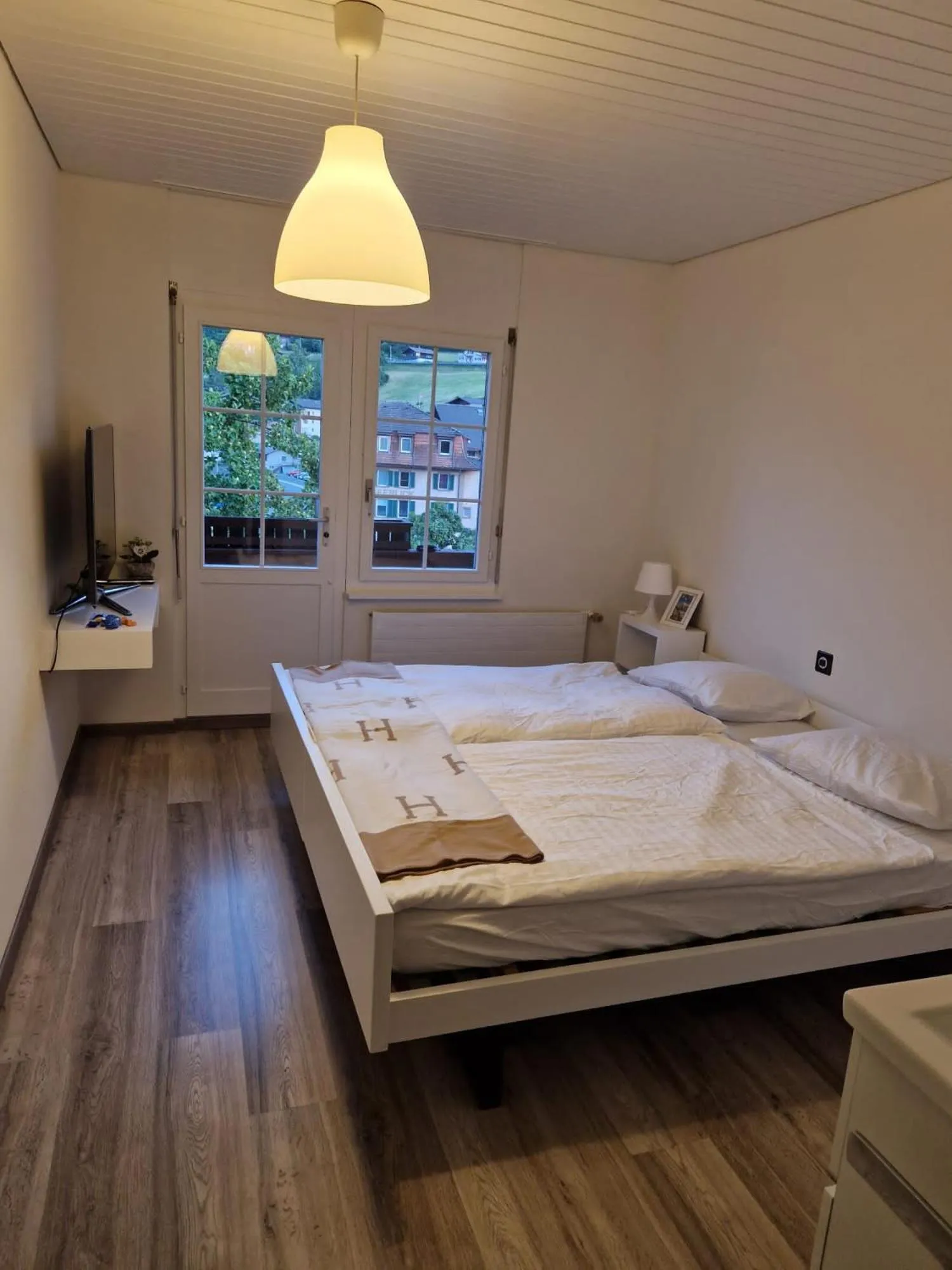 Bedroom, Bed in Hotel Chalet Bellerive