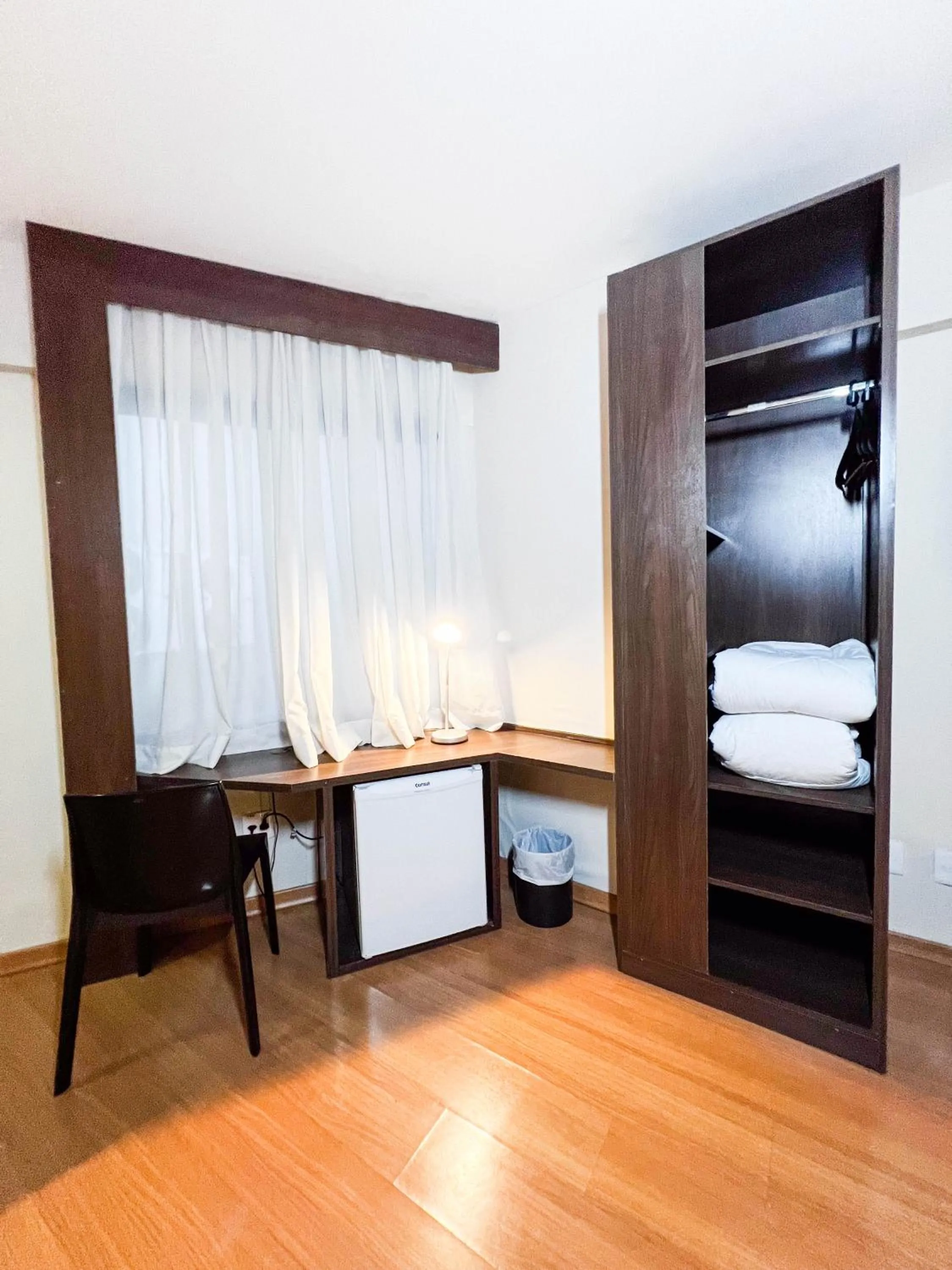 Bed in Royal Design Savassi Hotel