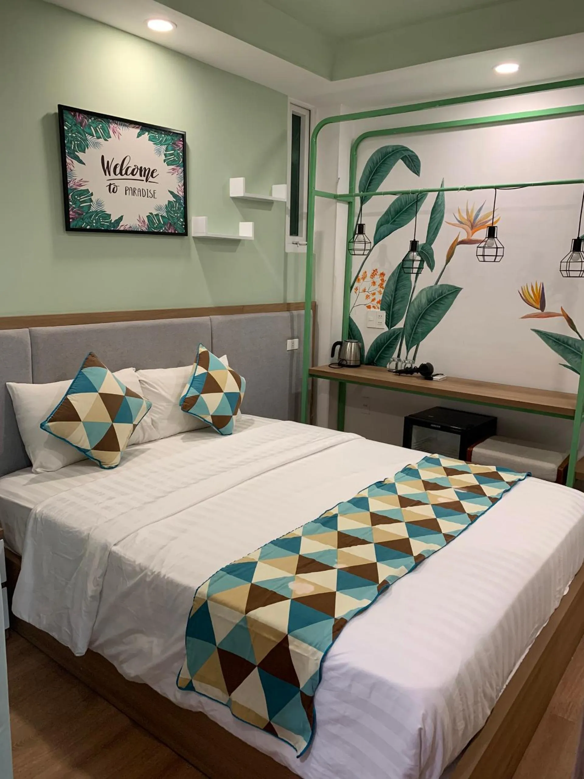 Bed in Ngoc Khanh hotel