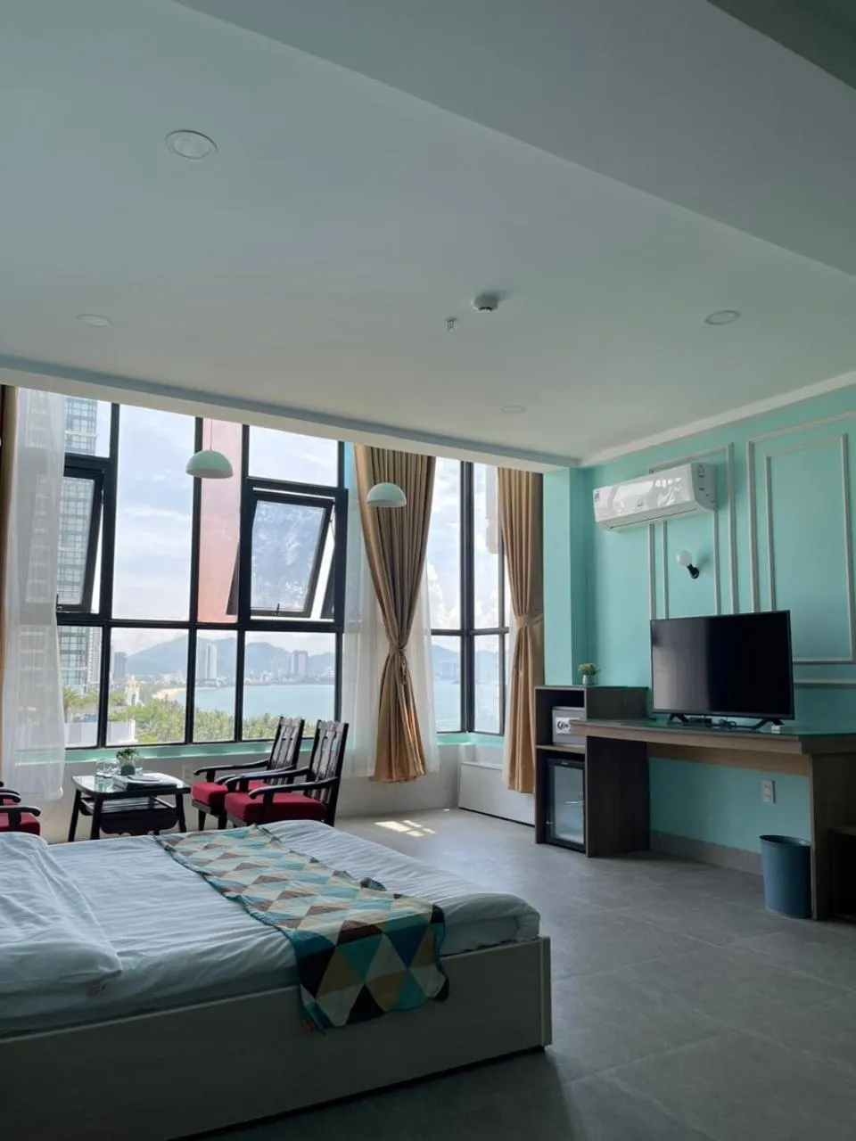 Bed in Ngoc Khanh hotel