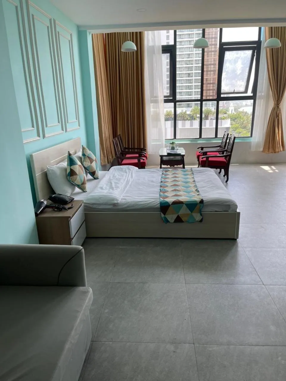 Bed in Ngoc Khanh hotel